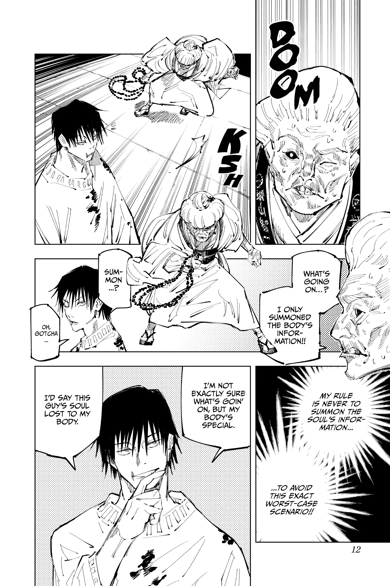 Jujutsu Kaisen (JJK) Manga Online, chapter Vol 12, page 12