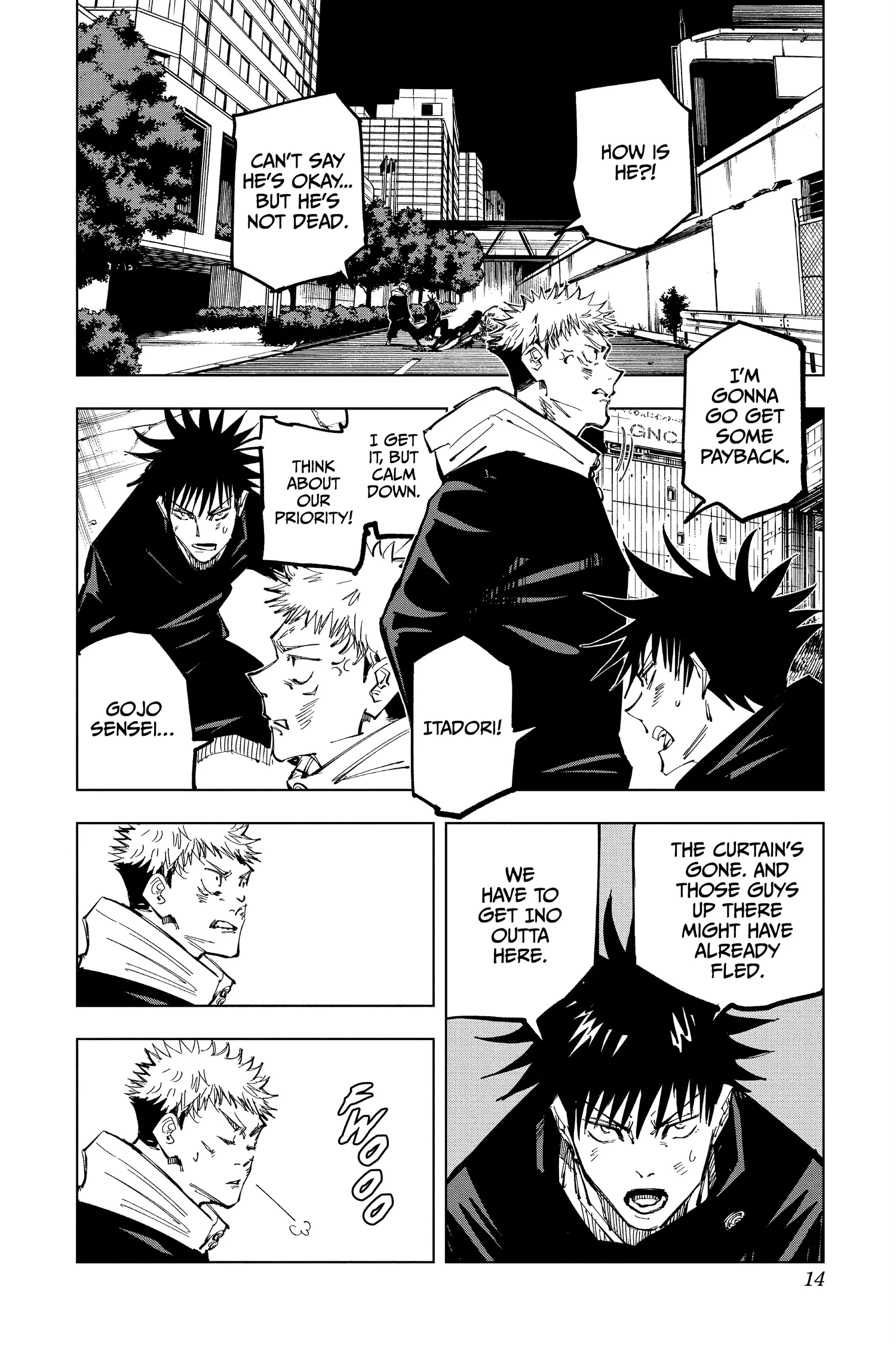 Jujutsu Kaisen (JJK) Manga Online, chapter Vol 12, page 14