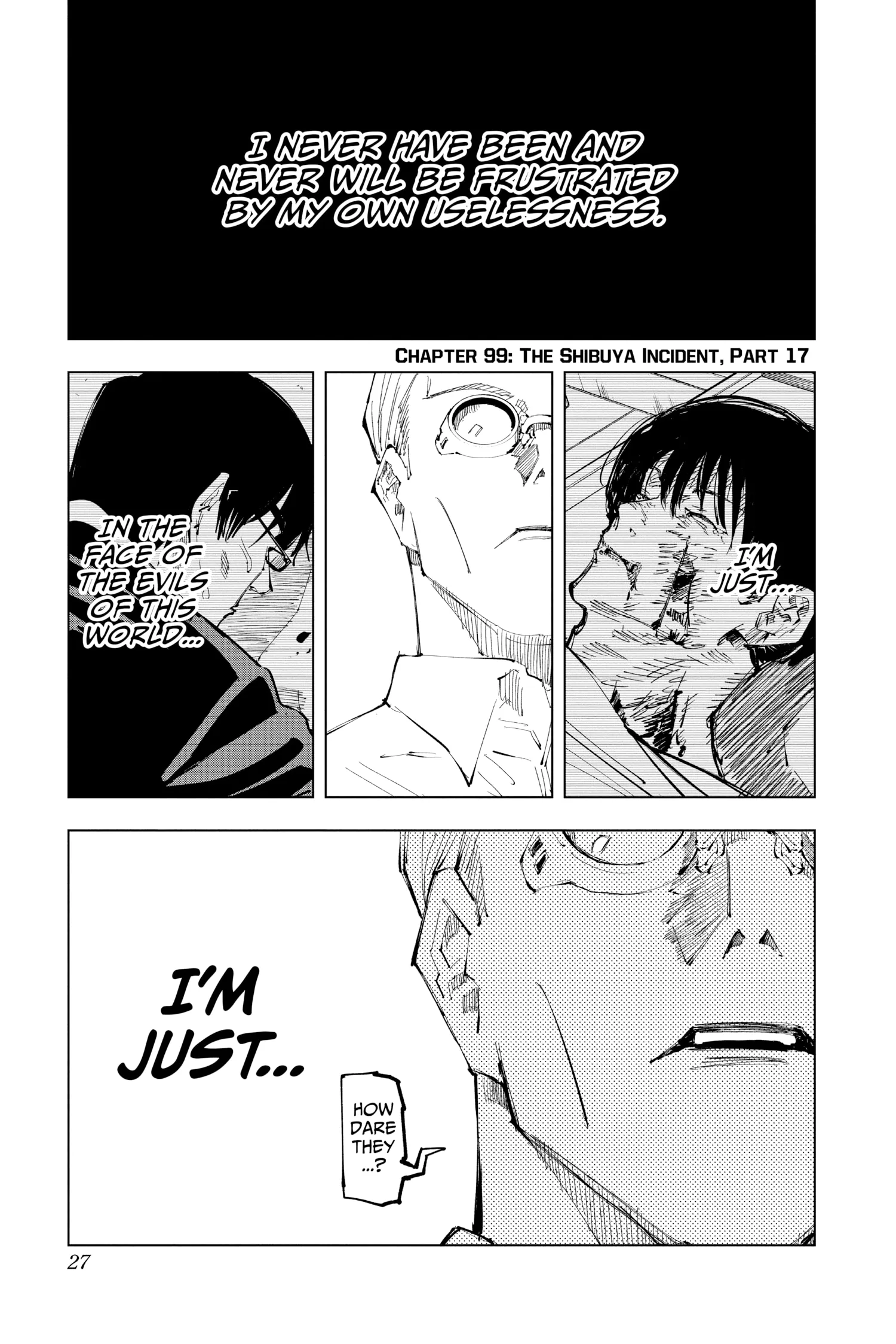 Jujutsu Kaisen (JJK) Manga Online, chapter Vol 12, page 27