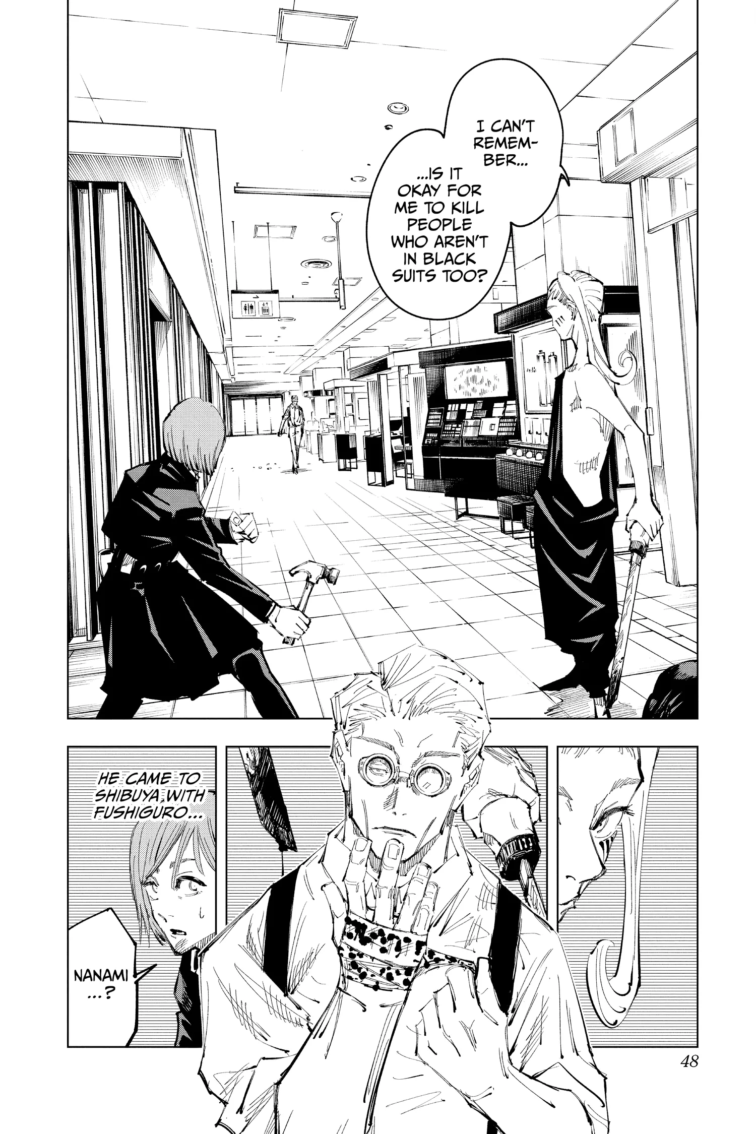 Jujutsu Kaisen (JJK) Manga Online, chapter Vol 12, page 47