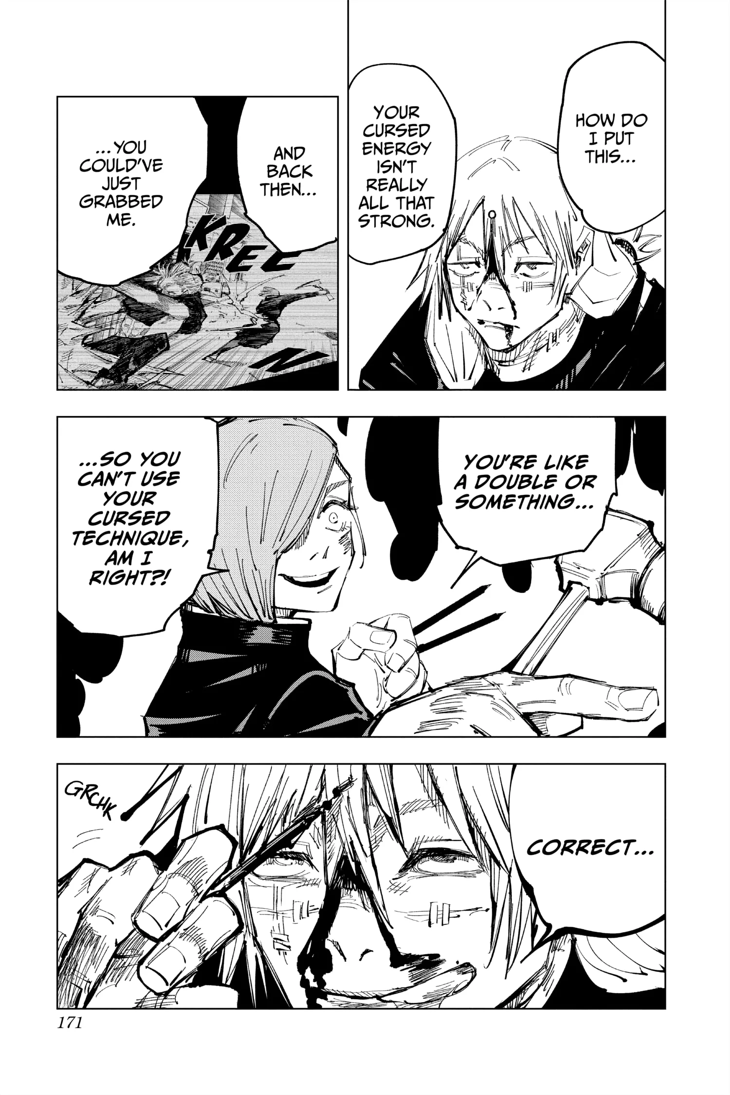 Jujutsu Kaisen (JJK) Manga Online, chapter Vol 14, page 156