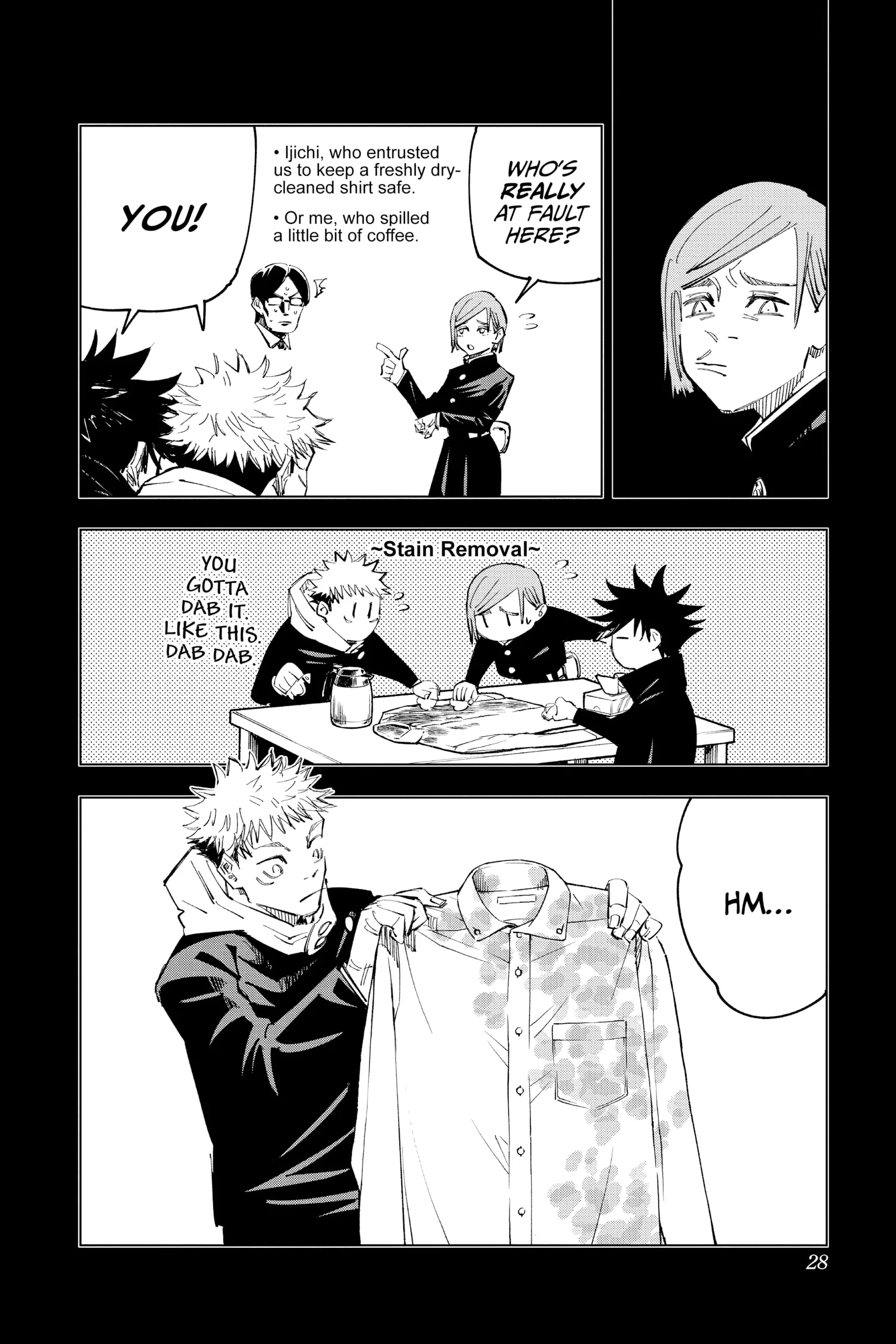 Jujutsu Kaisen (JJK) Manga Online, chapter Vol 15, page 27