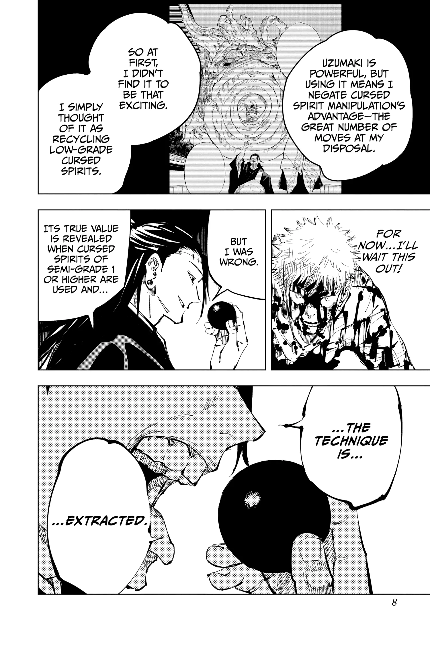 Jujutsu Kaisen (JJK) Manga Online, chapter Vol 16, page 8