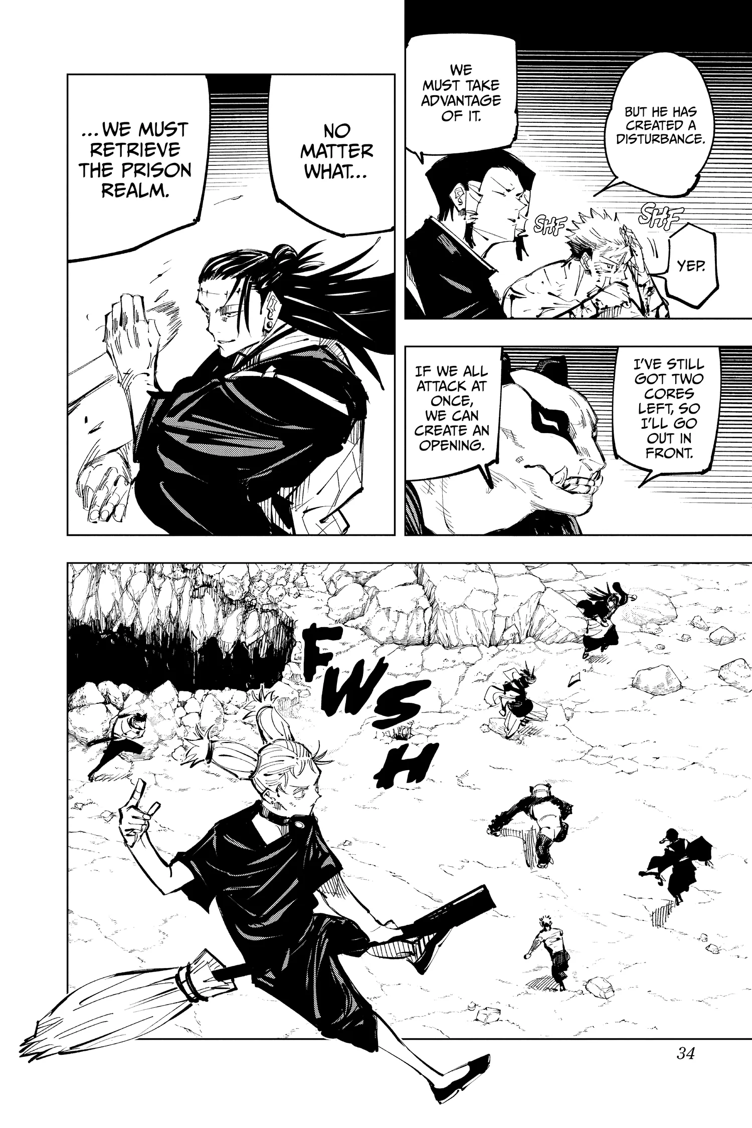 Jujutsu Kaisen (JJK) Manga Online, chapter Vol 16, page 32