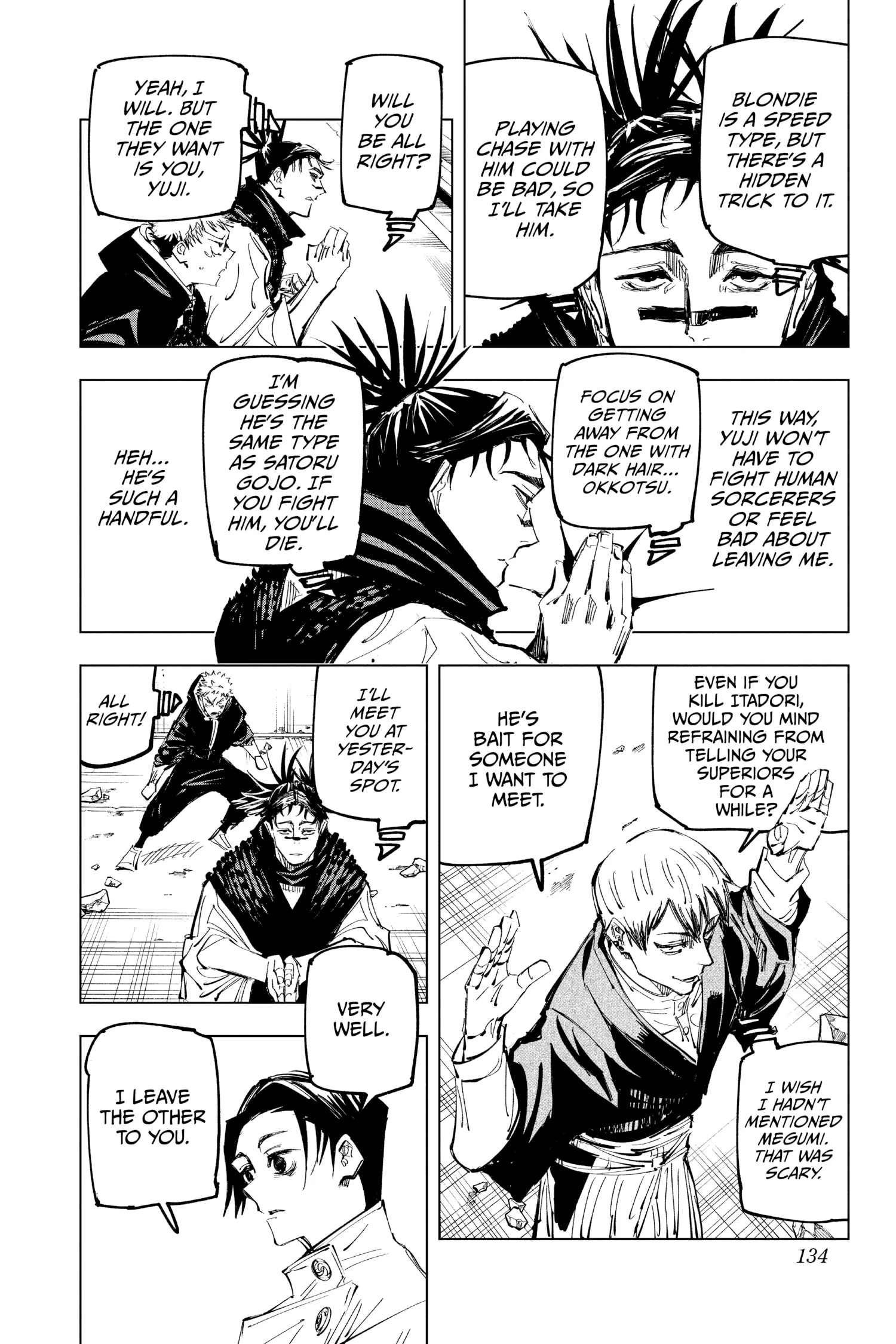 Jujutsu Kaisen (JJK) Manga Online, chapter Vol 16, page 127