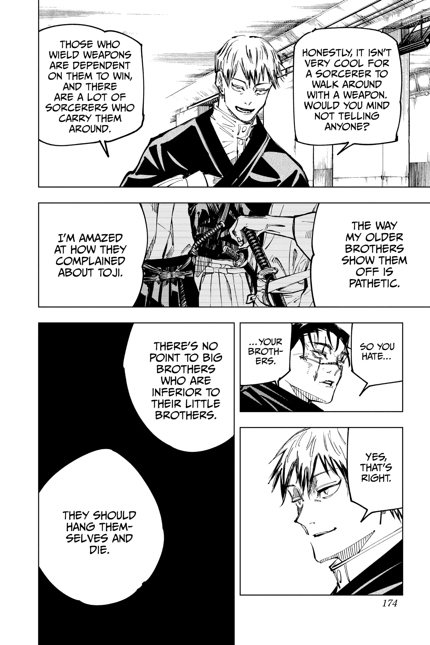 Jujutsu Kaisen (JJK) Manga Online, chapter Vol 16, page 167