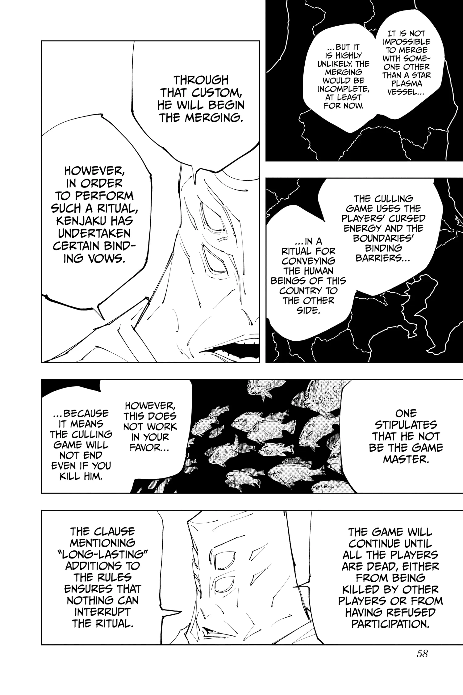 Jujutsu Kaisen (JJK) Manga Online, chapter Vol 17, page 57