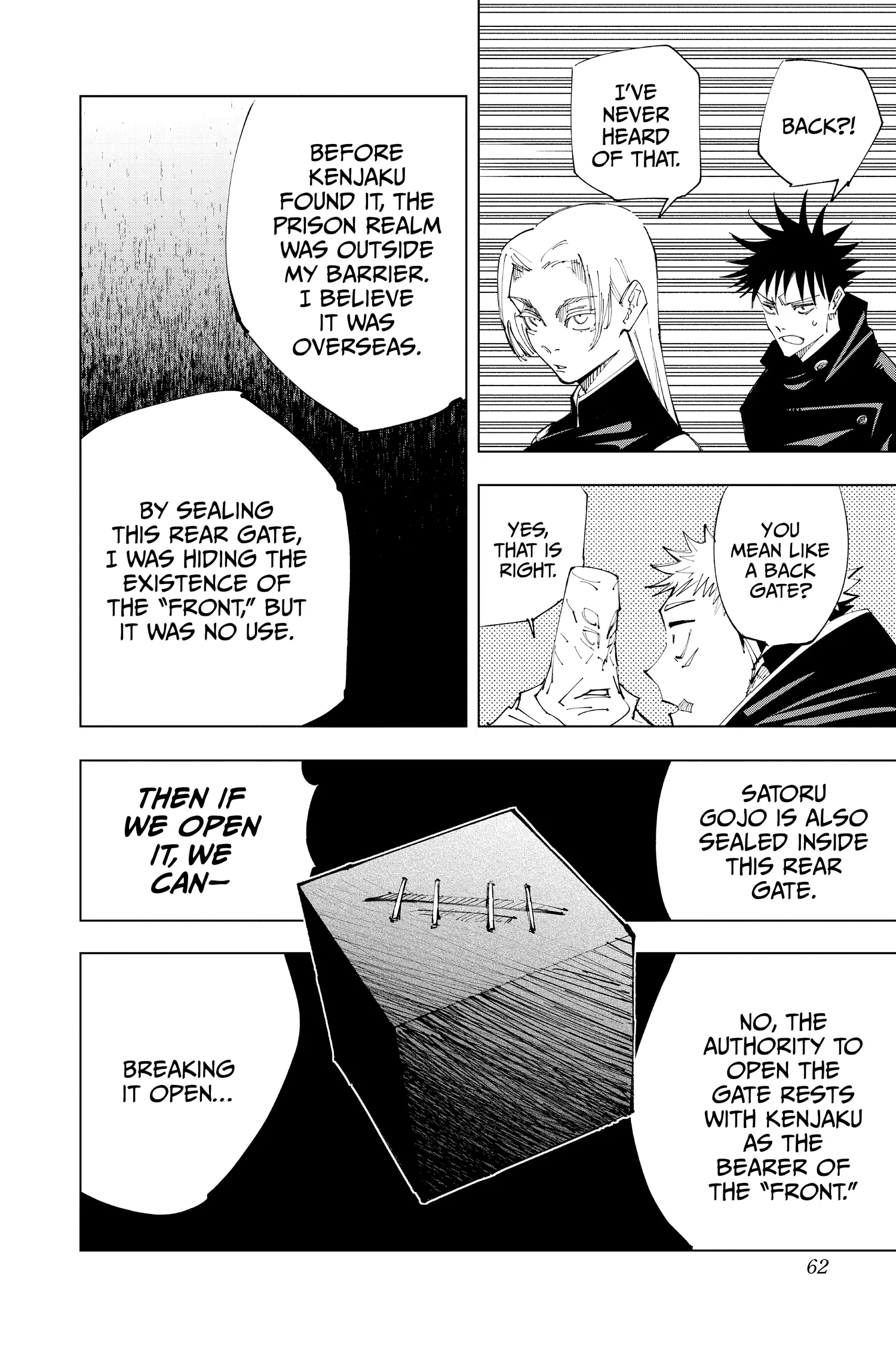 Jujutsu Kaisen (JJK) Manga Online, chapter Vol 17, page 61