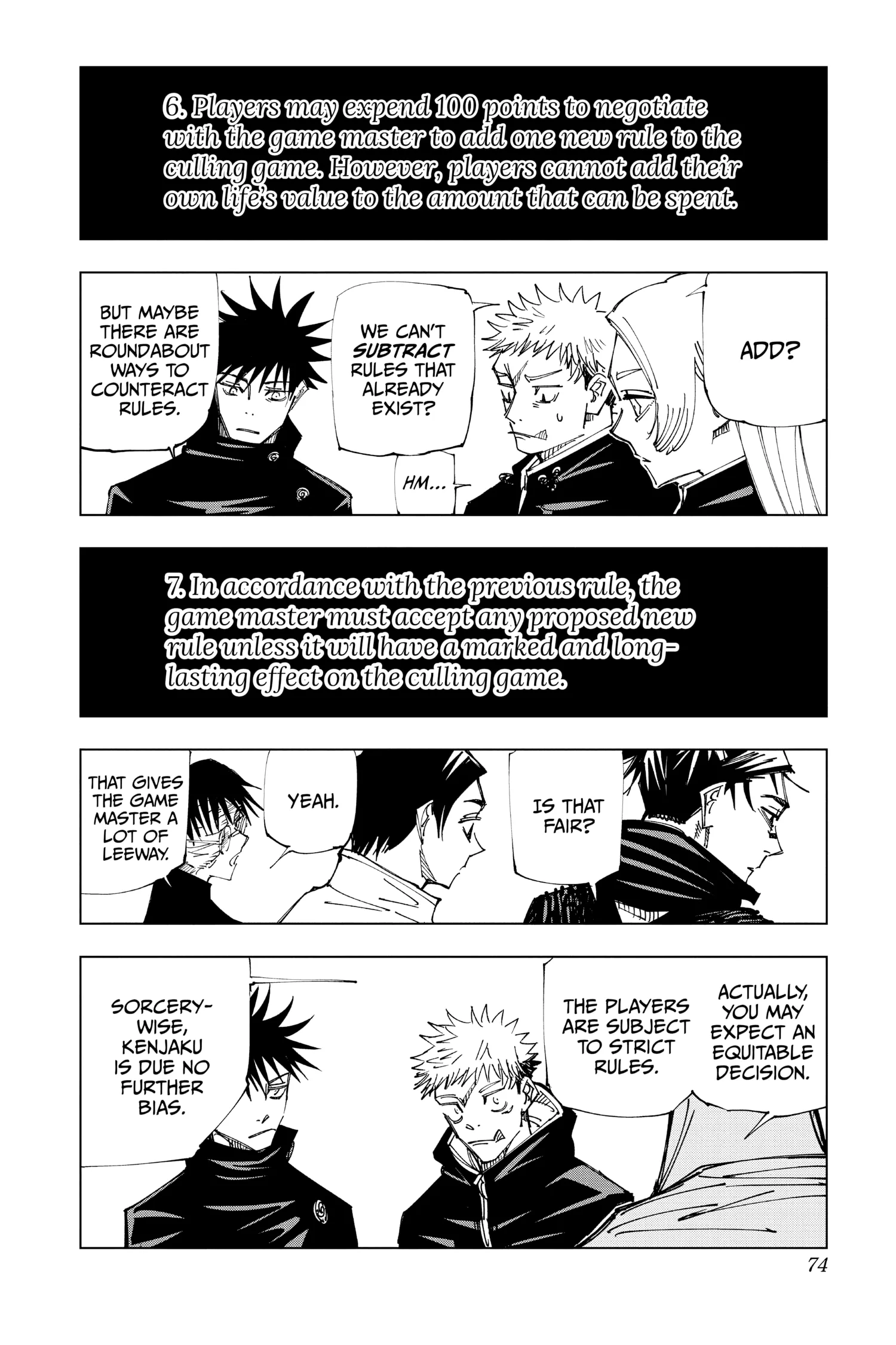 Jujutsu Kaisen (JJK) Manga Online, chapter Vol 17, page 73