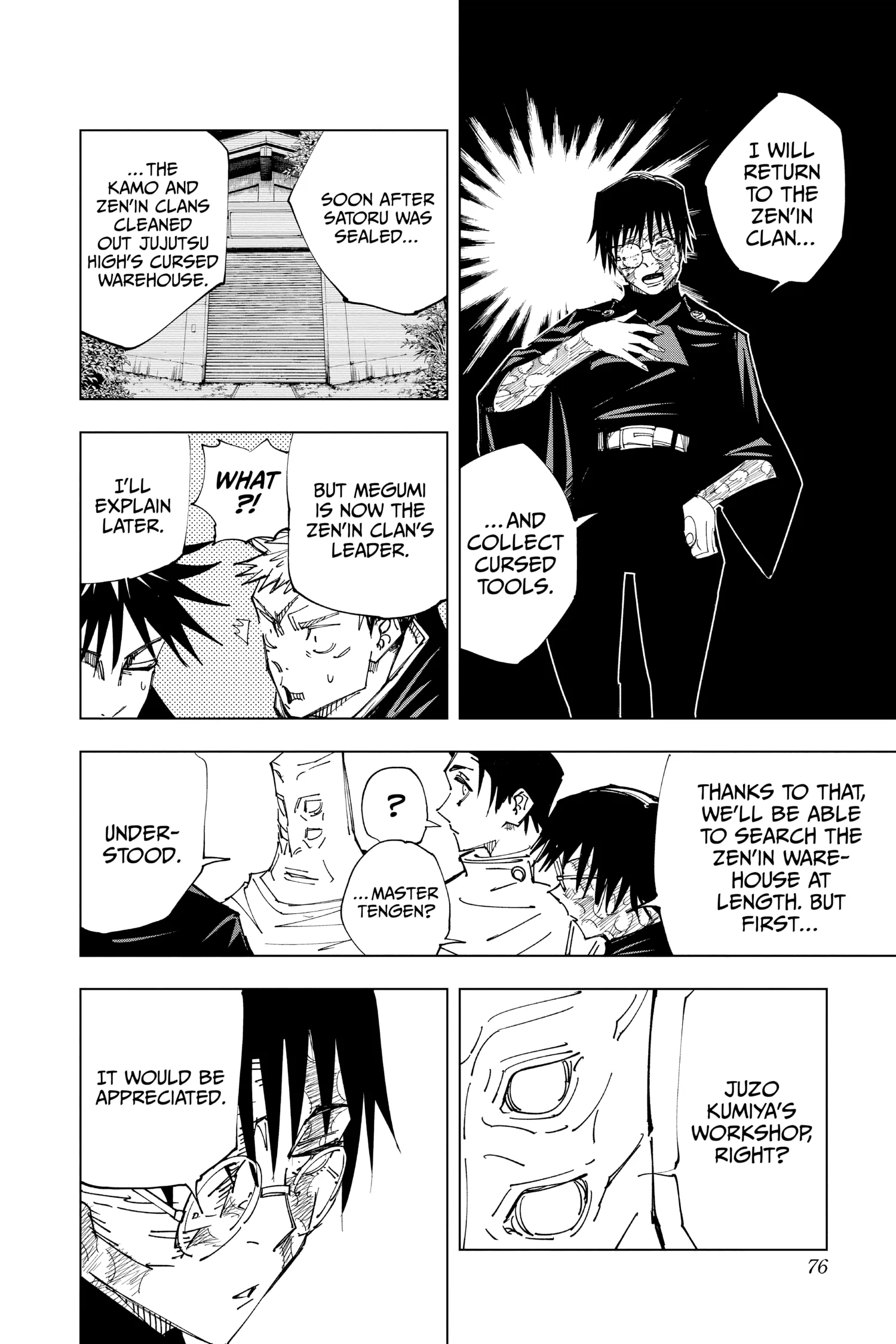 Jujutsu Kaisen (JJK) Manga Online, chapter Vol 17, page 75