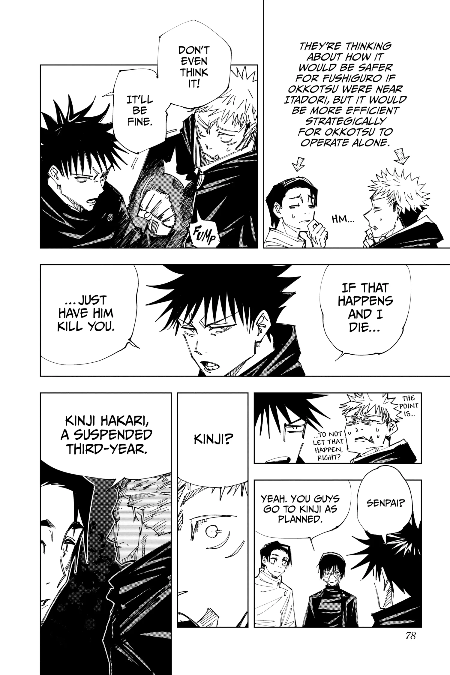 Jujutsu Kaisen (JJK) Manga Online, chapter Vol 17, page 77