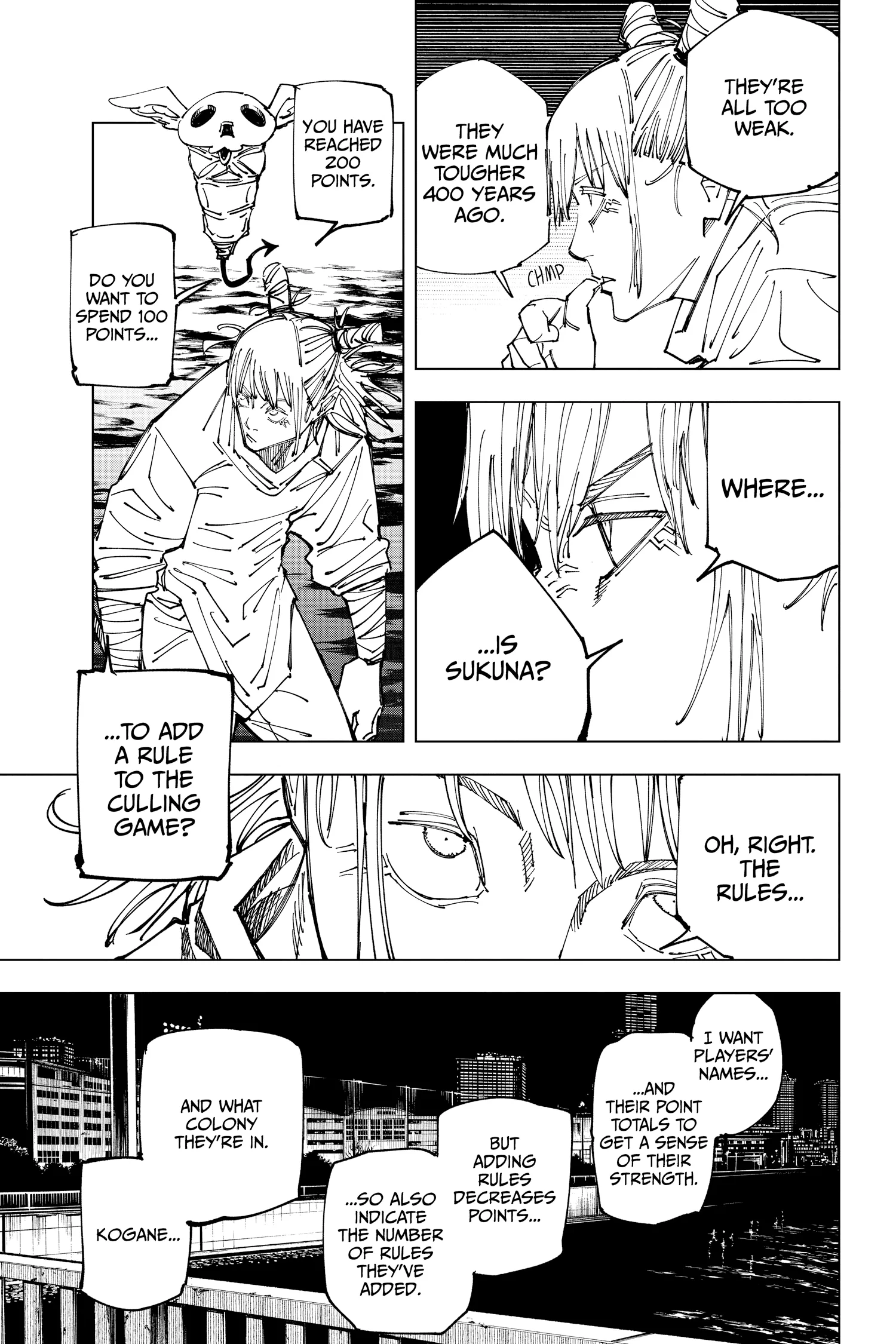 Jujutsu Kaisen (JJK) Manga Online, chapter Vol 18, page 114
