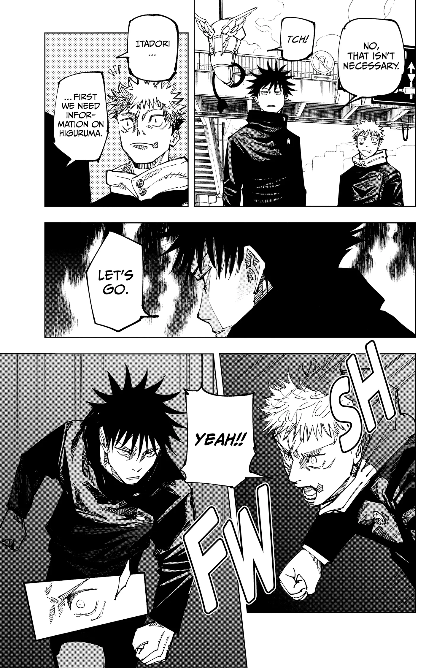 Jujutsu Kaisen (JJK) Manga Online, chapter Vol 18, page 166