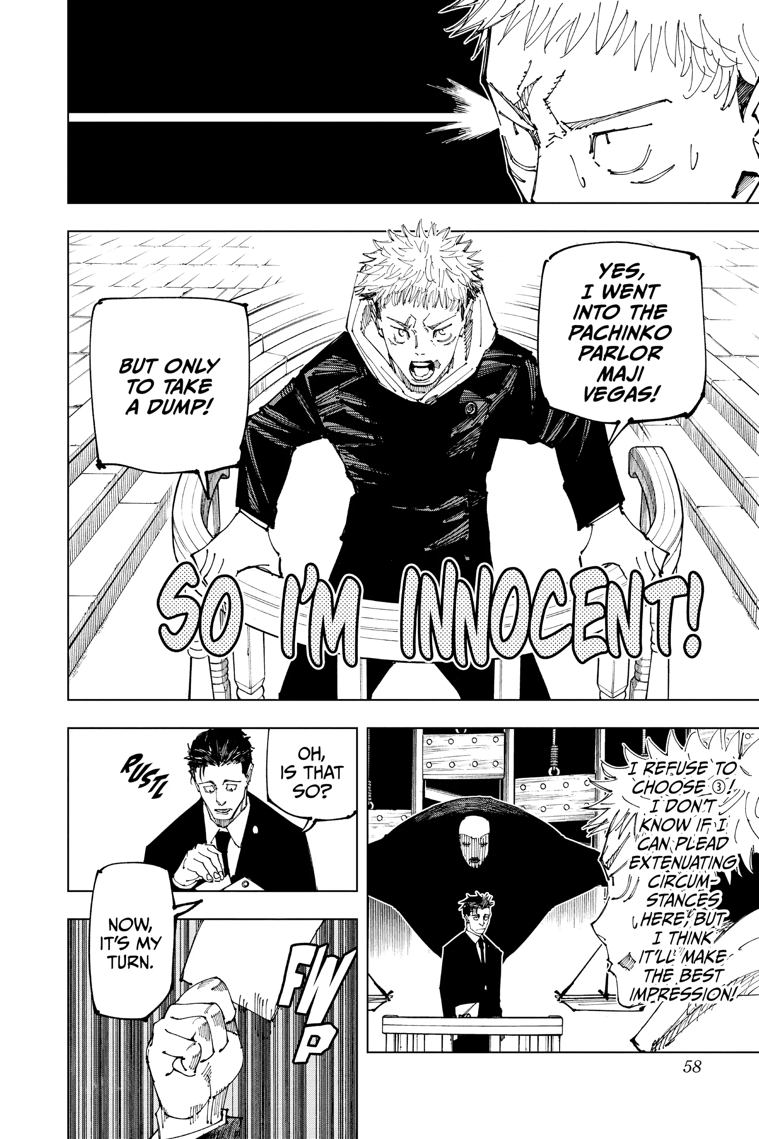 Jujutsu Kaisen (JJK) Manga Online, chapter Vol 19, page 56