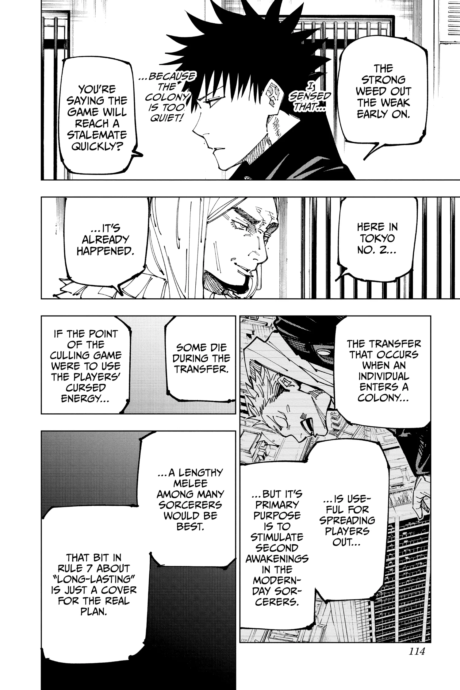 Jujutsu Kaisen (JJK) Manga Online, chapter Vol 19, page 112