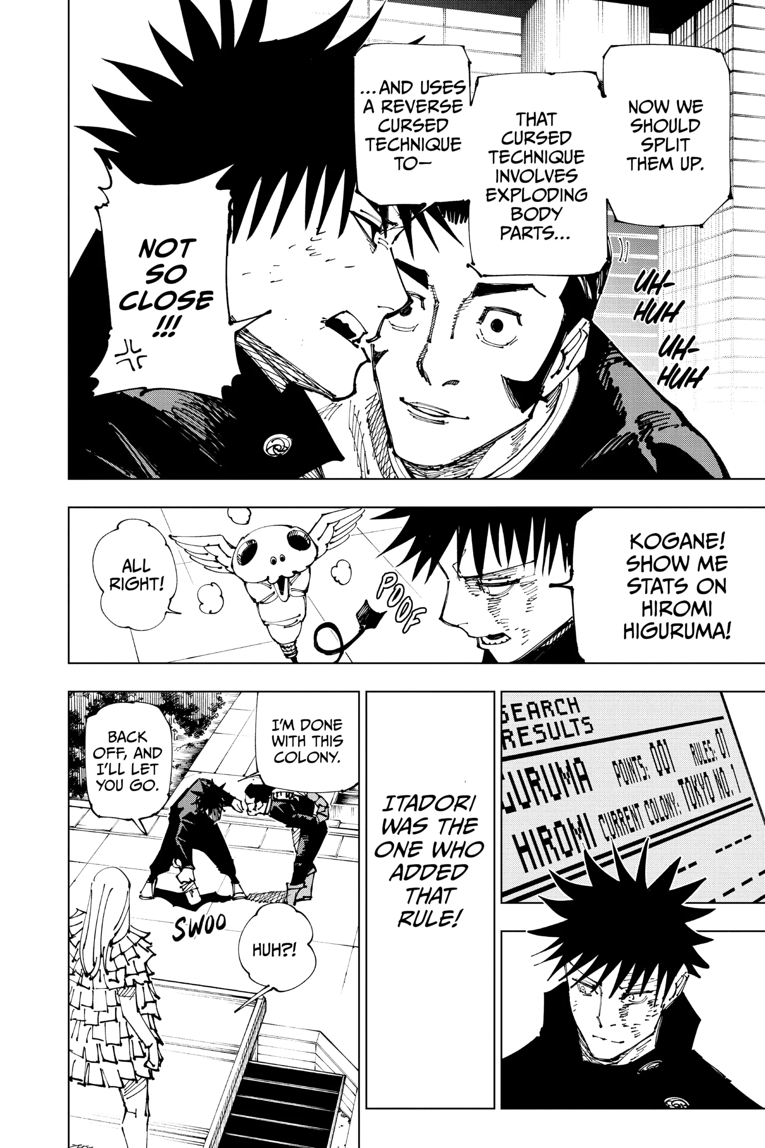 Jujutsu Kaisen (JJK) Manga Online, chapter Vol 19, page 154
