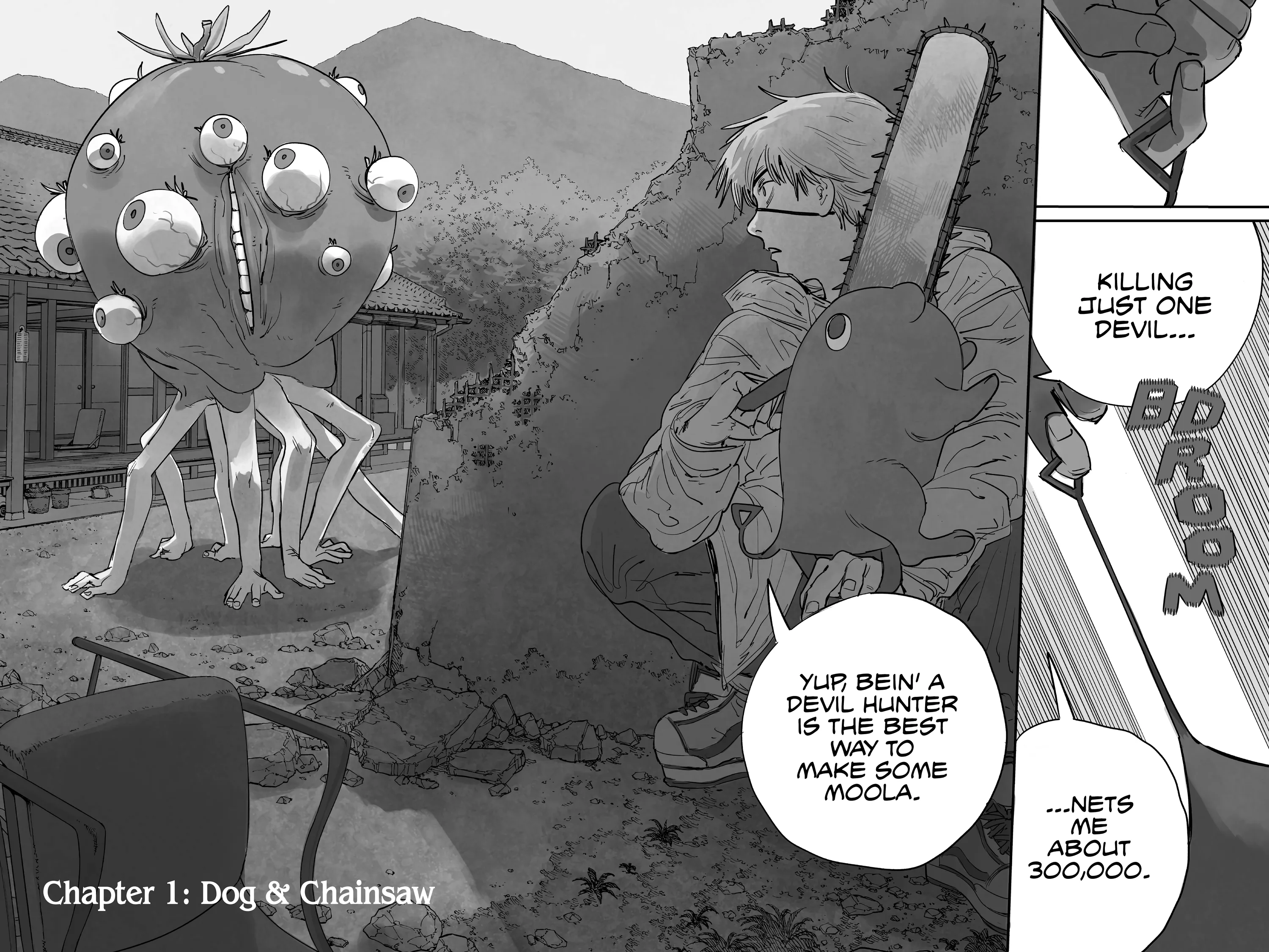 Chainsaw Man Manga, chapter Vol 1, page 7