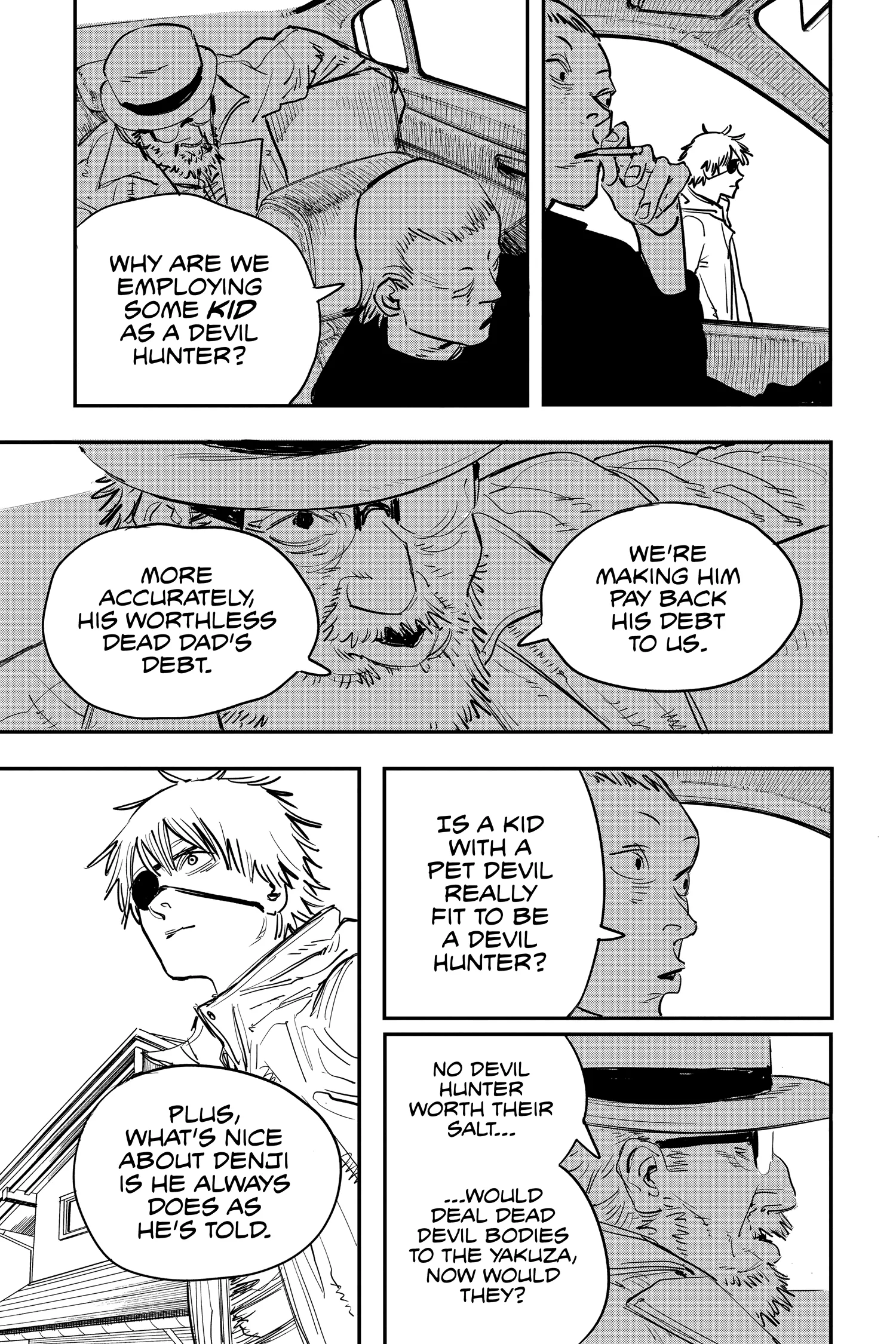 Chainsaw Man Manga, chapter Vol 1, page 11