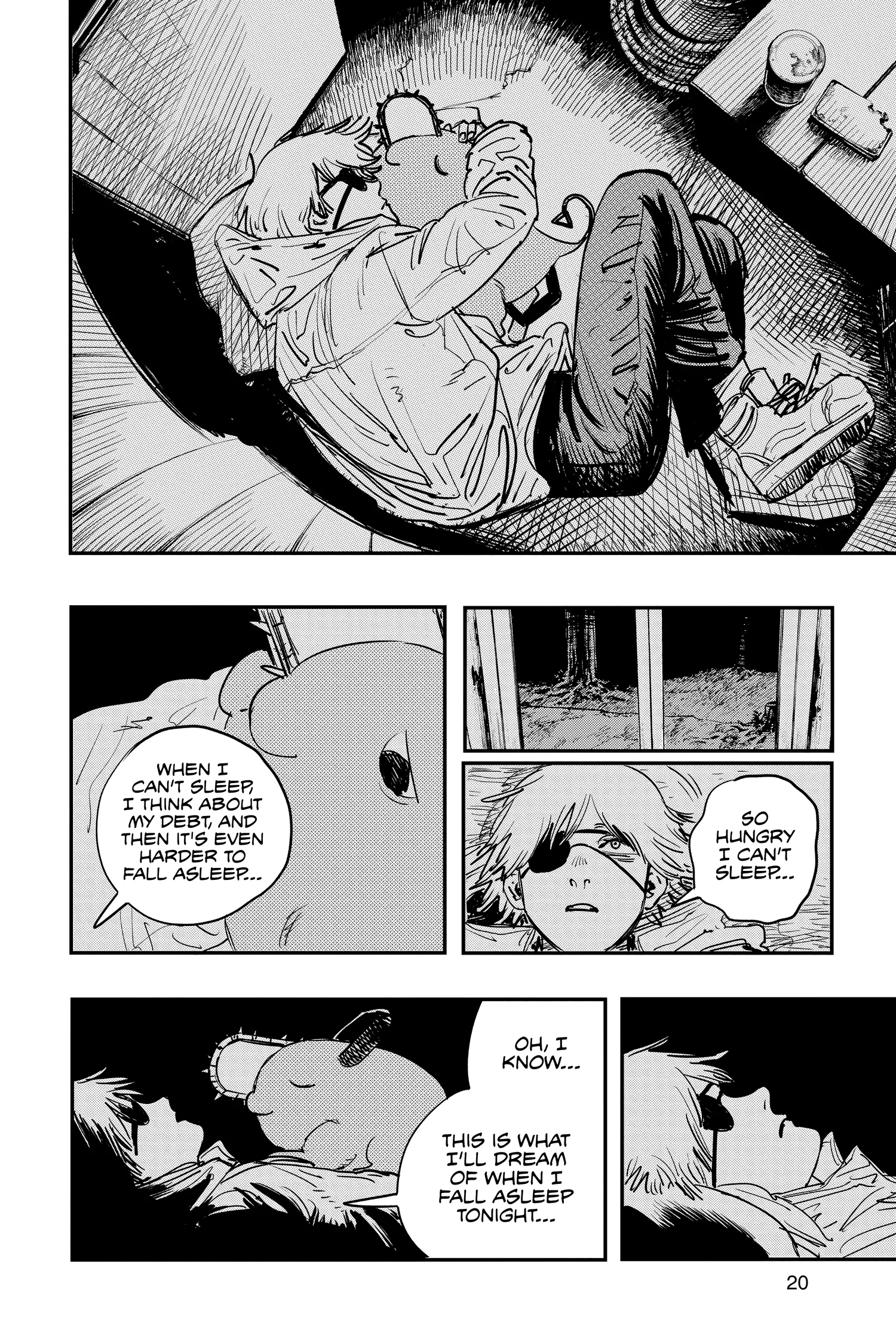 Chainsaw Man Manga, chapter Vol 1, page 20