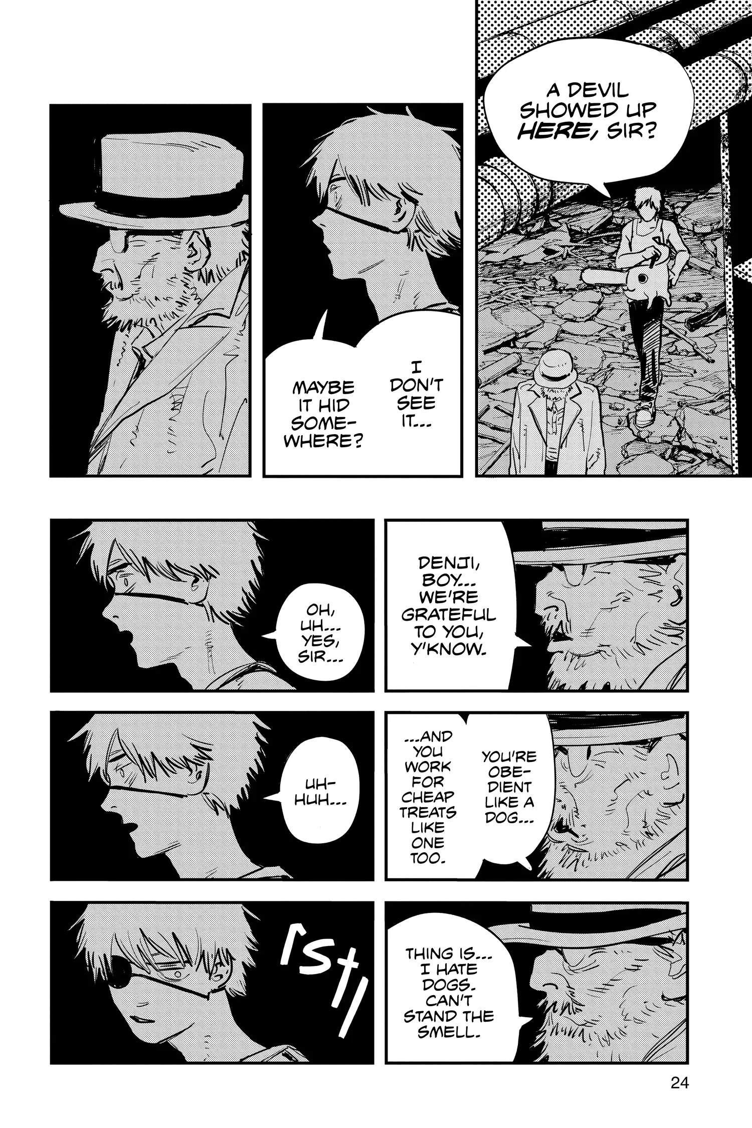 Chainsaw Man Manga, chapter Vol 1, page 24