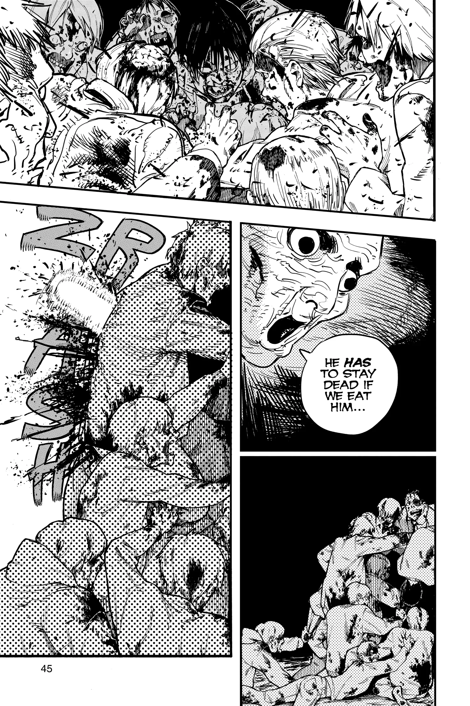 Chainsaw Man Manga, chapter Vol 1, page 44