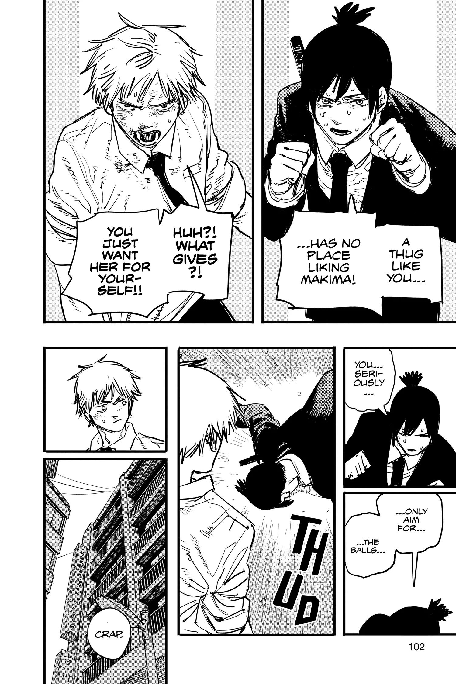Chainsaw Man Manga, chapter Vol 1, page 99