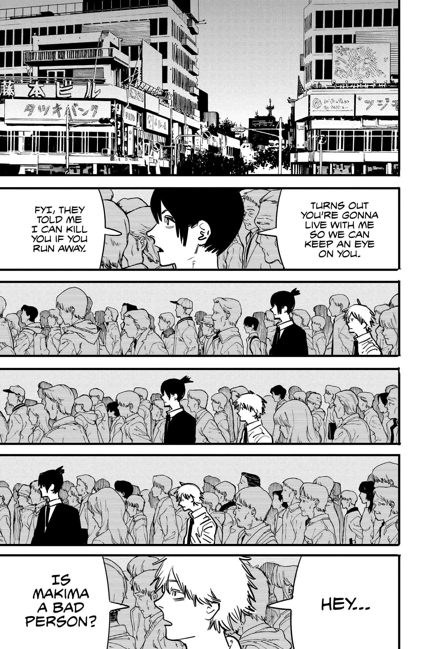 Chainsaw Man Manga, chapter Vol 1, page 104