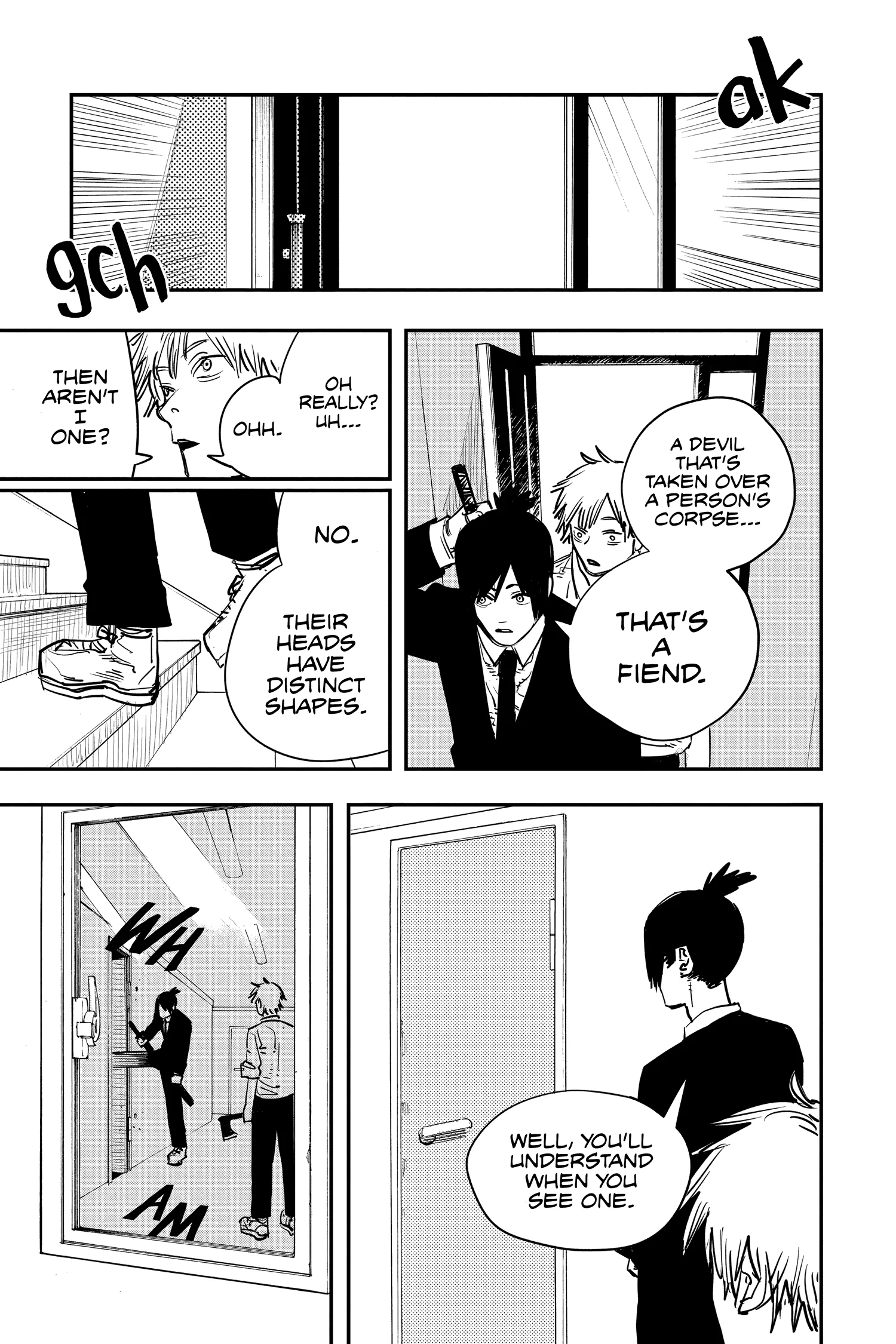 Chainsaw Man Manga, chapter Vol 1, page 112