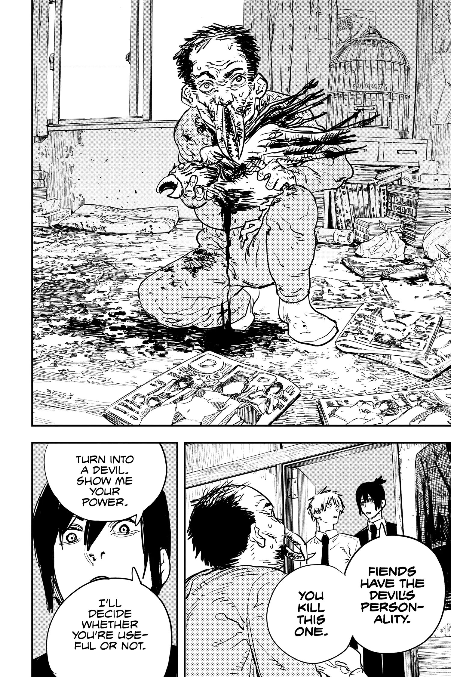 Chainsaw Man Manga, chapter Vol 1, page 113