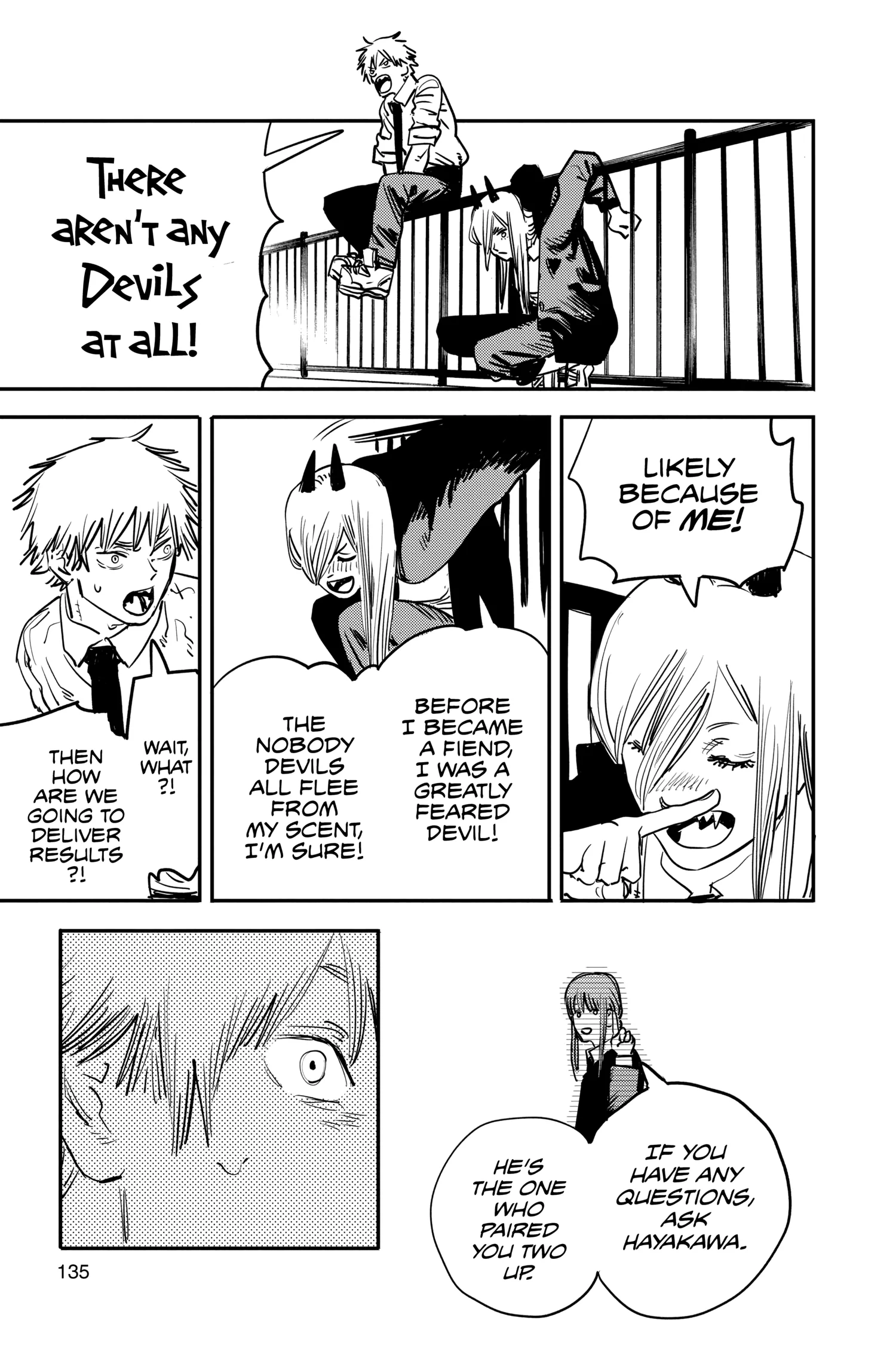 Chainsaw Man Manga, chapter Vol 1, page 132