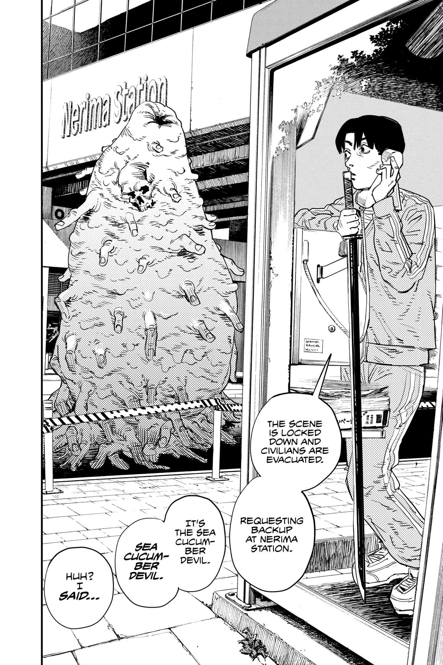Chainsaw Man Manga, chapter Vol 1, page 135