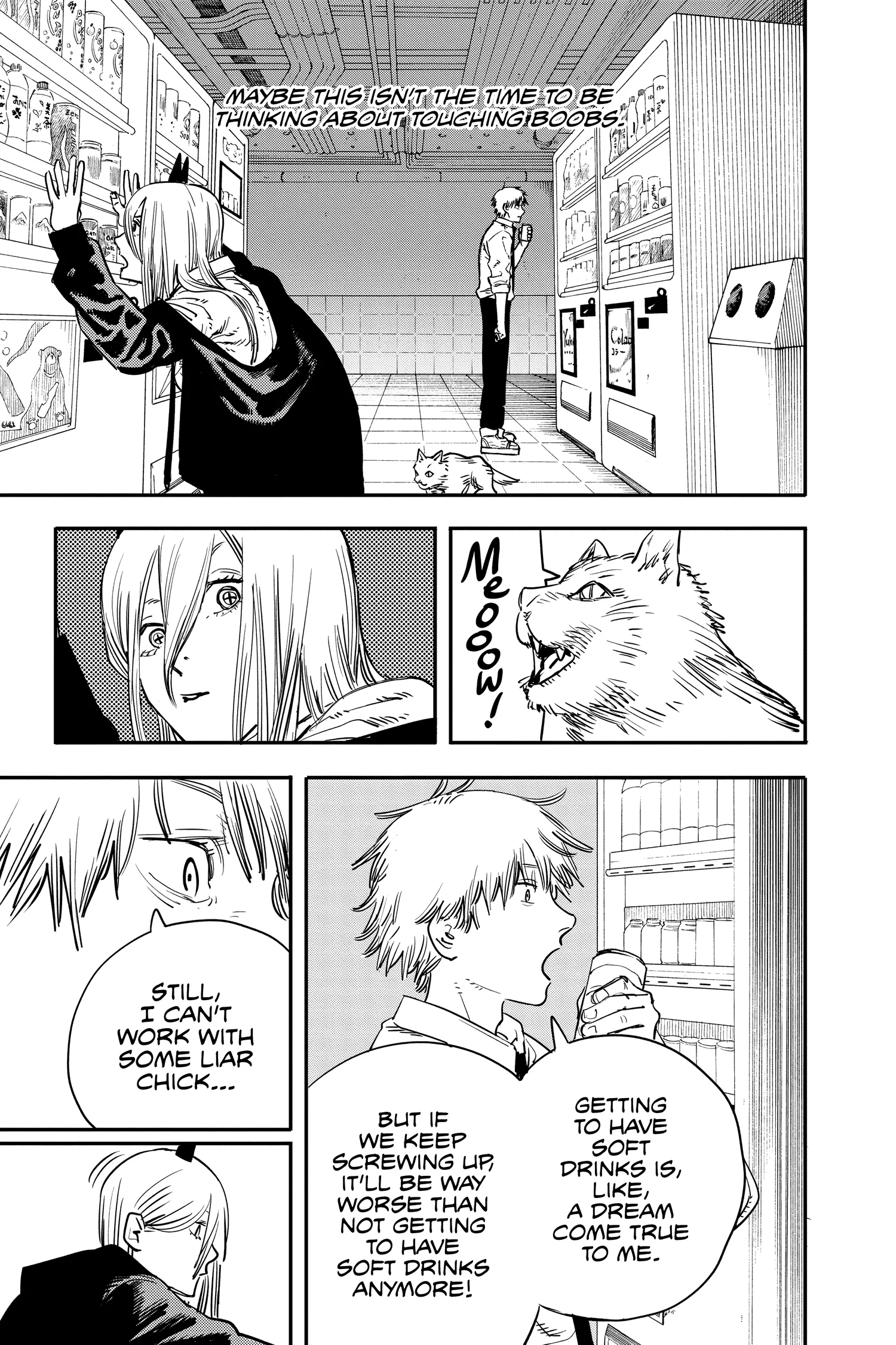 Chainsaw Man Manga, chapter Vol 1, page 142