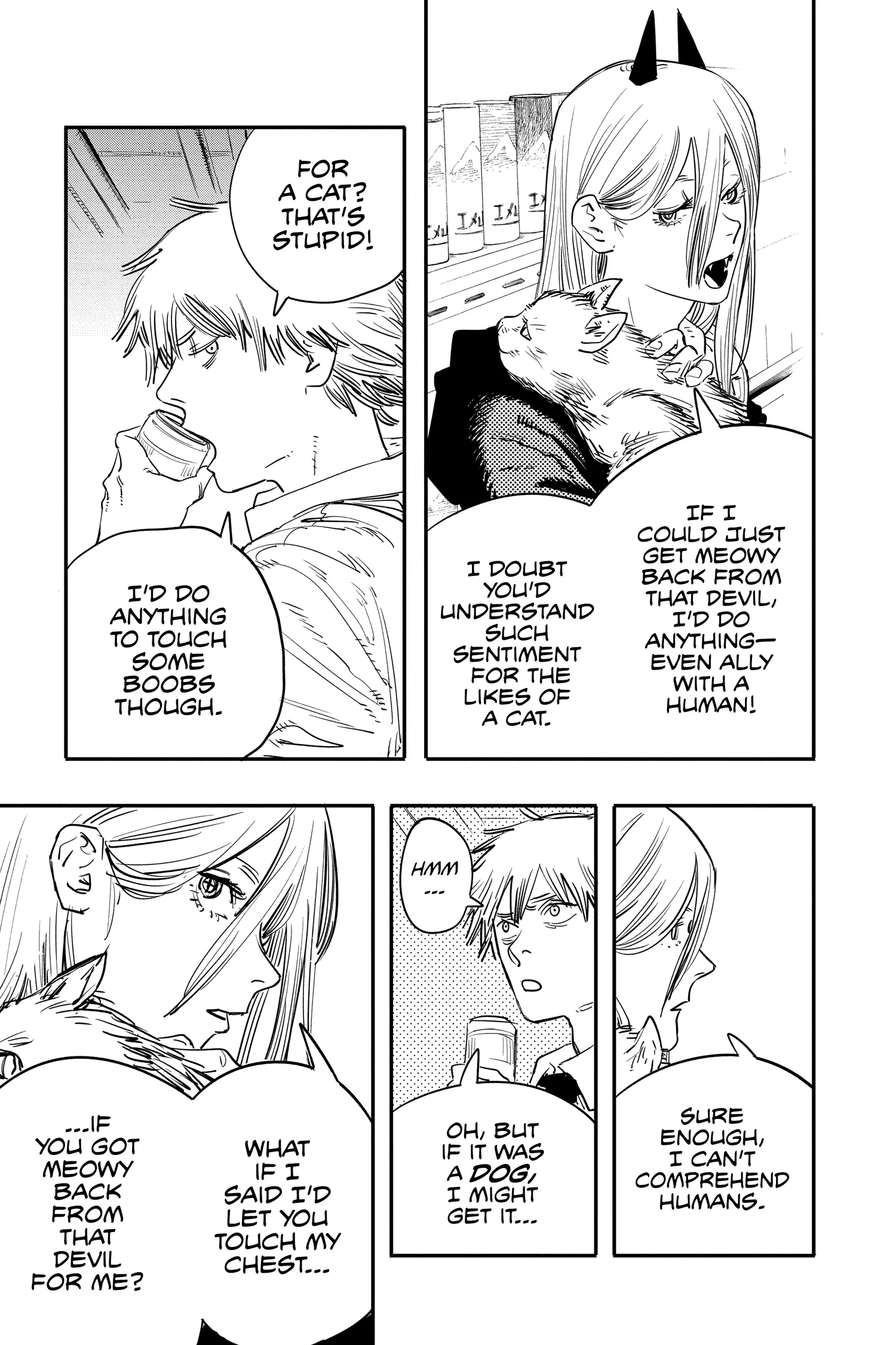 Chainsaw Man Manga, chapter Vol 1, page 144