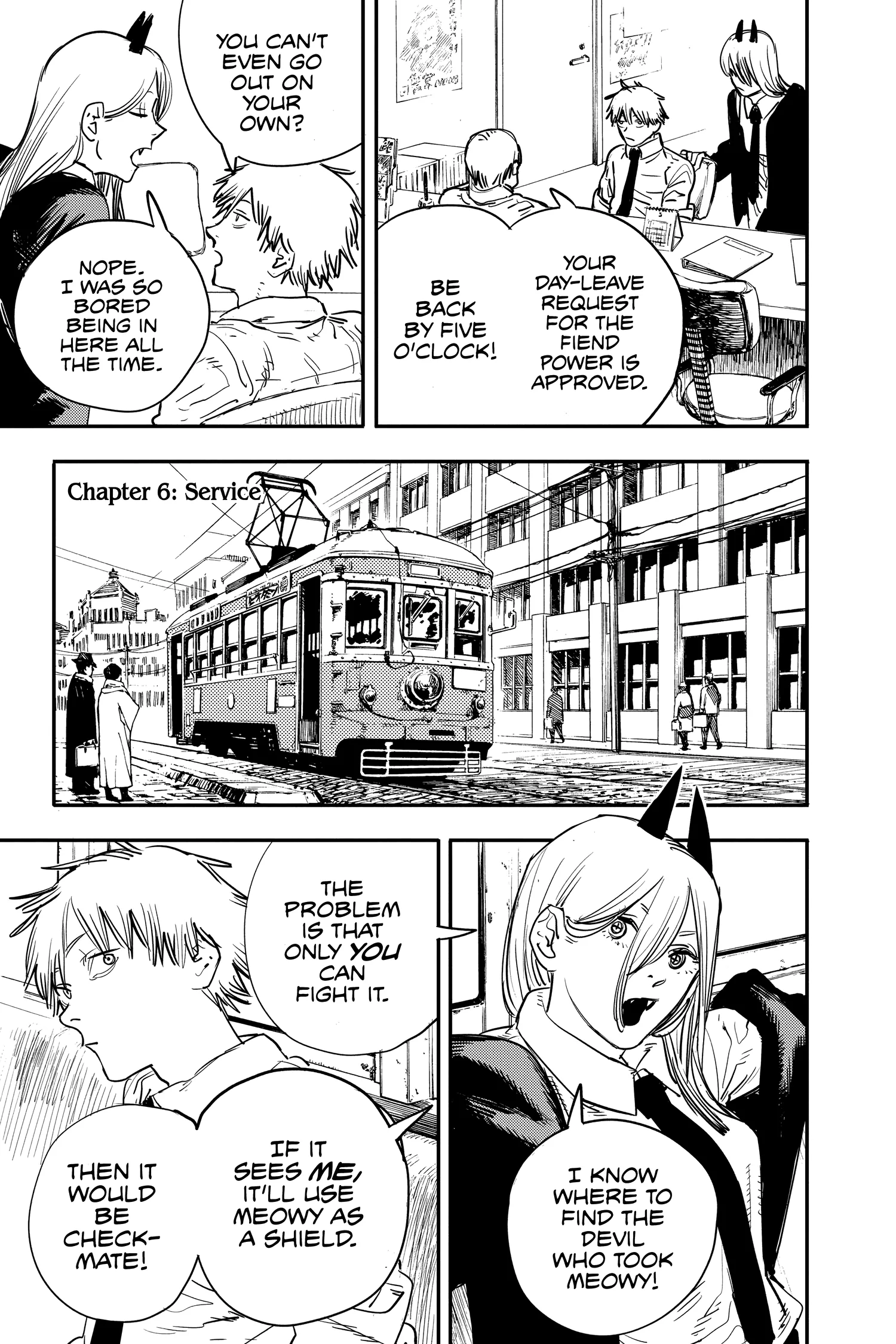Chainsaw Man Manga, chapter Vol 1, page 148