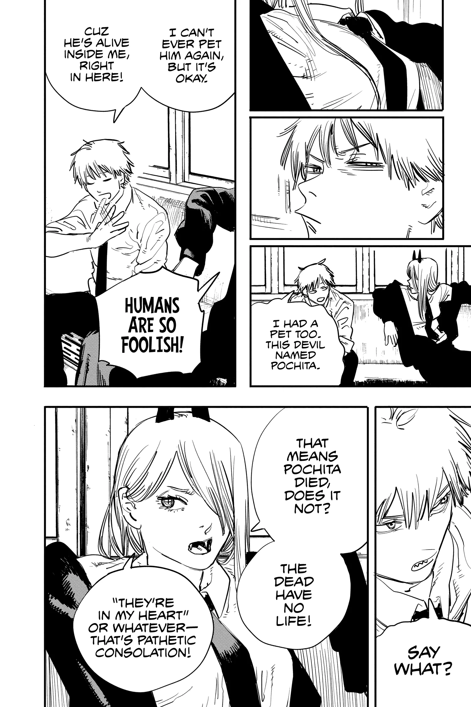 Chainsaw Man Manga, chapter Vol 1, page 149
