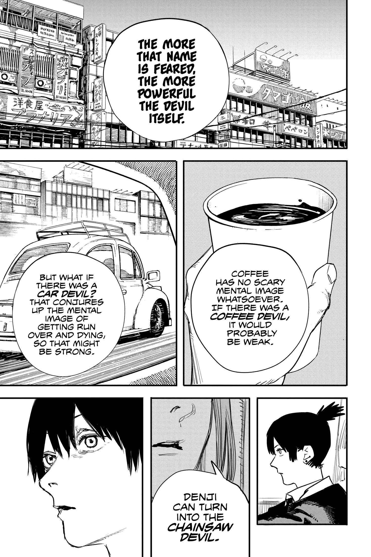 Chainsaw Man Manga, chapter Vol 1, page 154