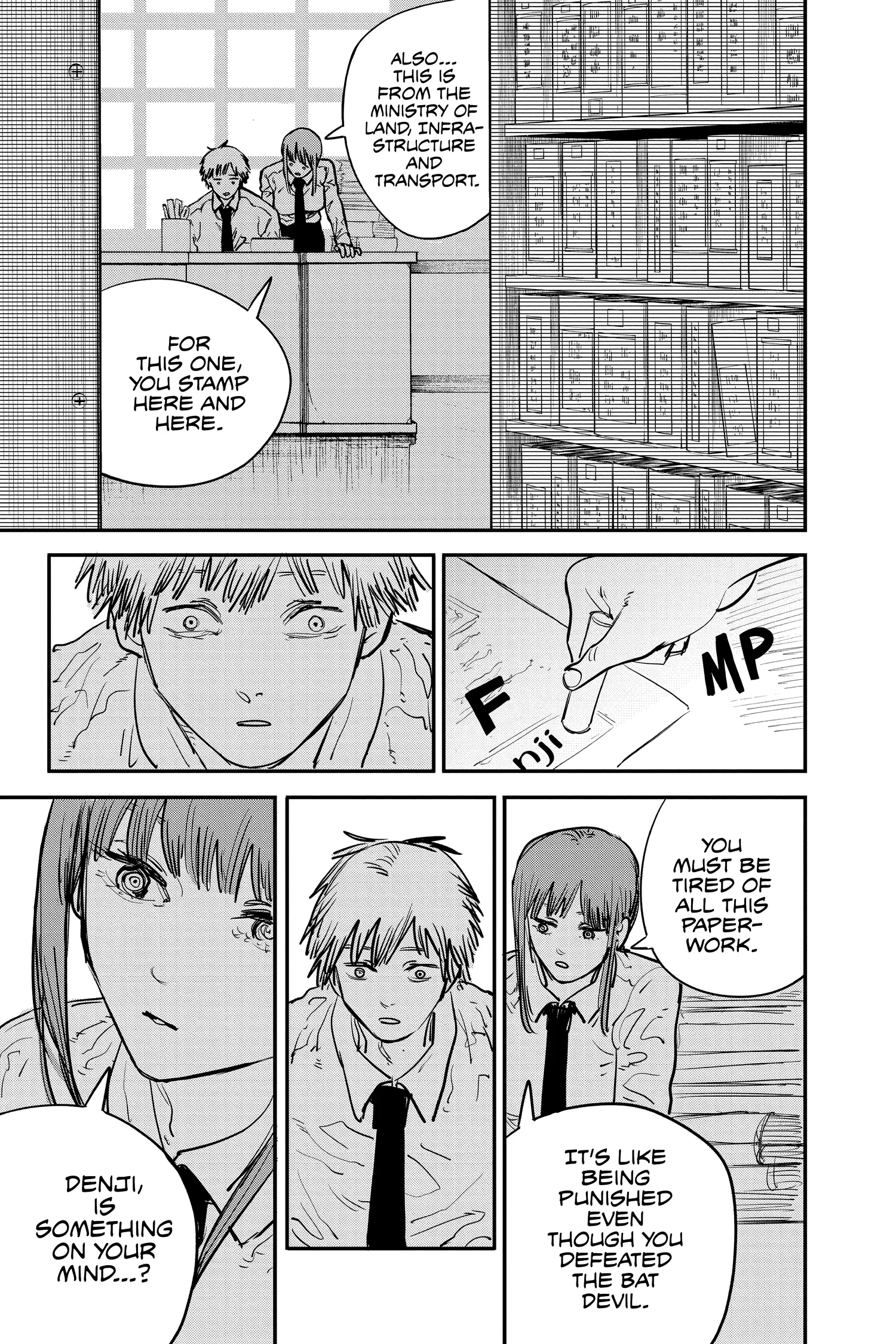 Chainsaw Man Manga, chapter Vol 2, page 94