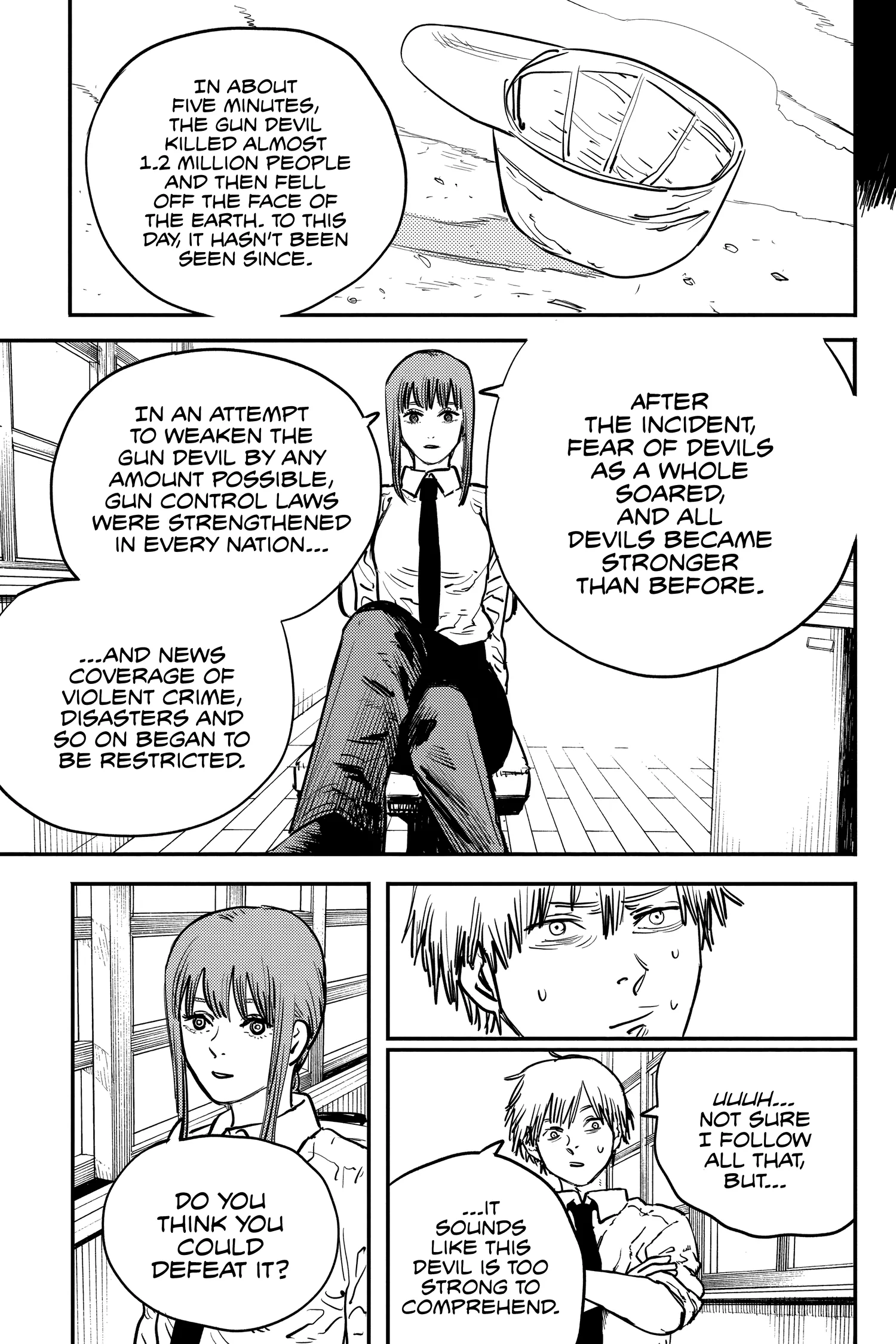 Chainsaw Man Manga, chapter Vol 2, page 116