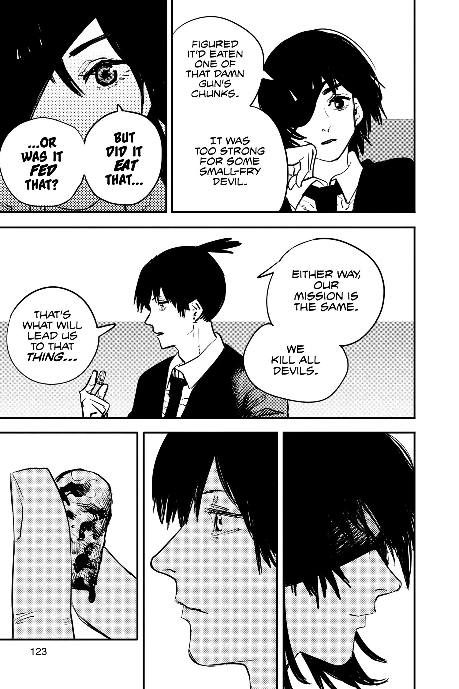 Chainsaw Man Manga, chapter Vol 2, page 120