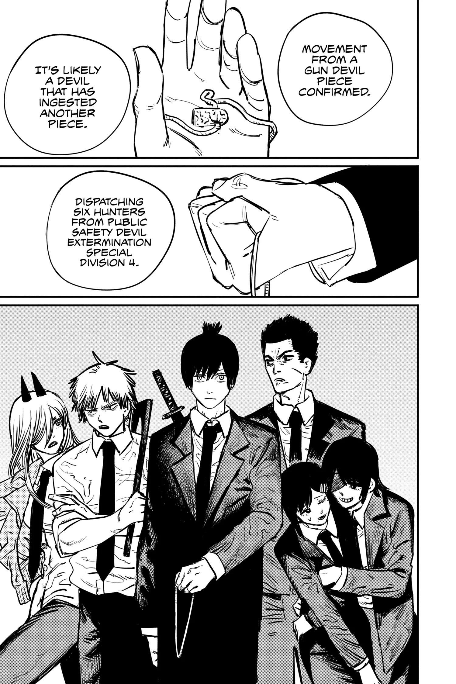 Chainsaw Man Manga, chapter Vol 2, page 122