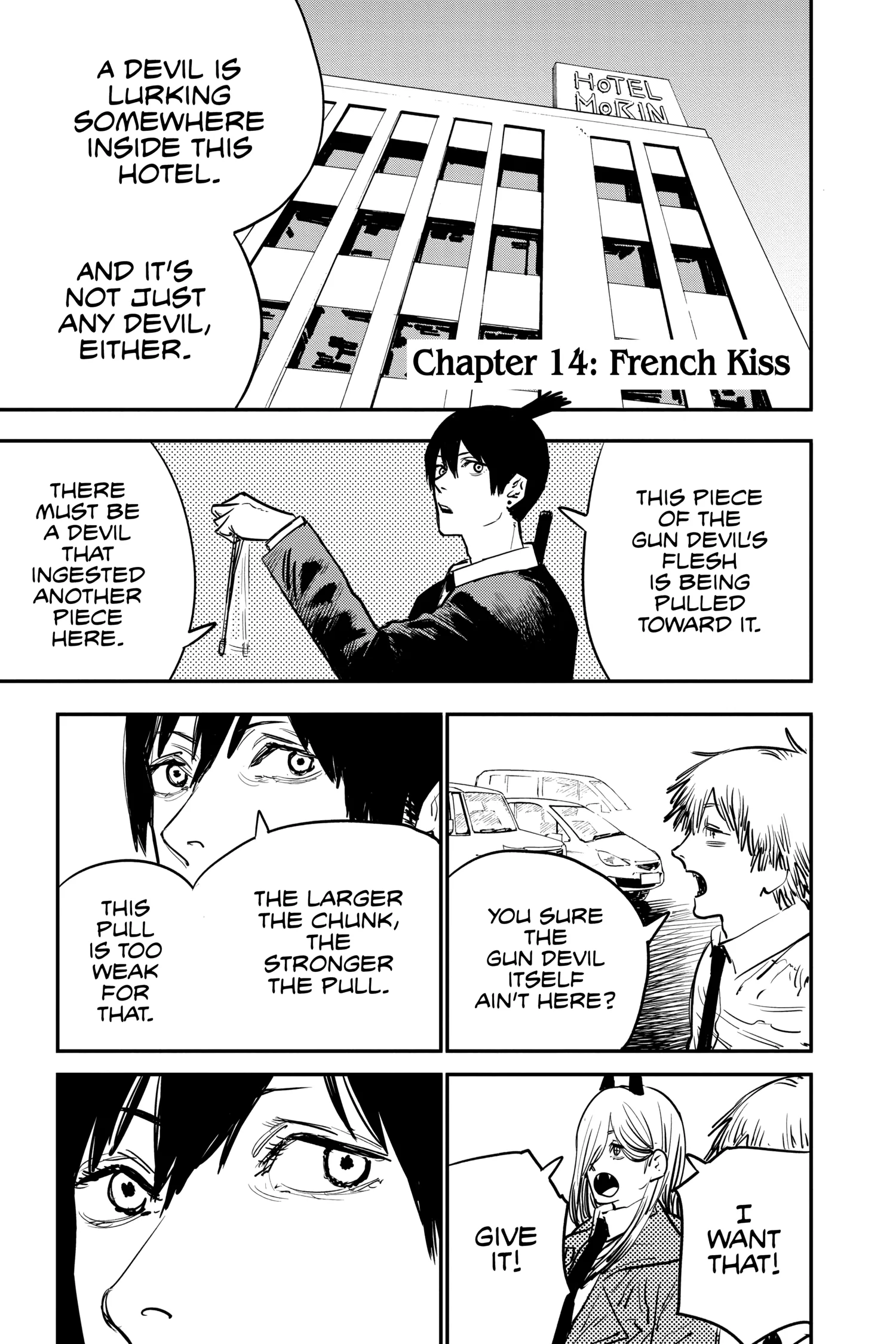 Chainsaw Man Manga, chapter Vol 2, page 124