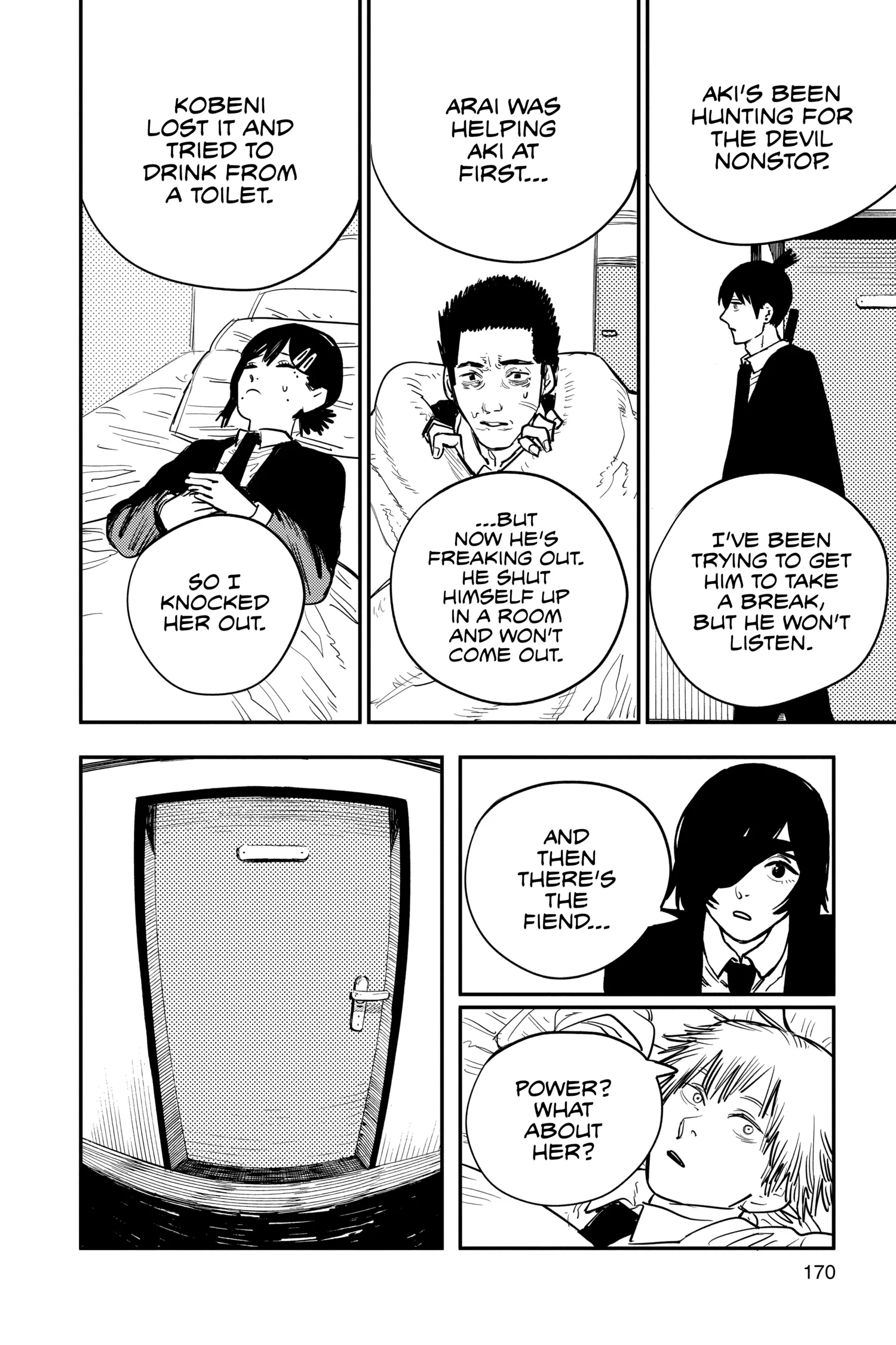 Chainsaw Man Manga, chapter Vol 2, page 166