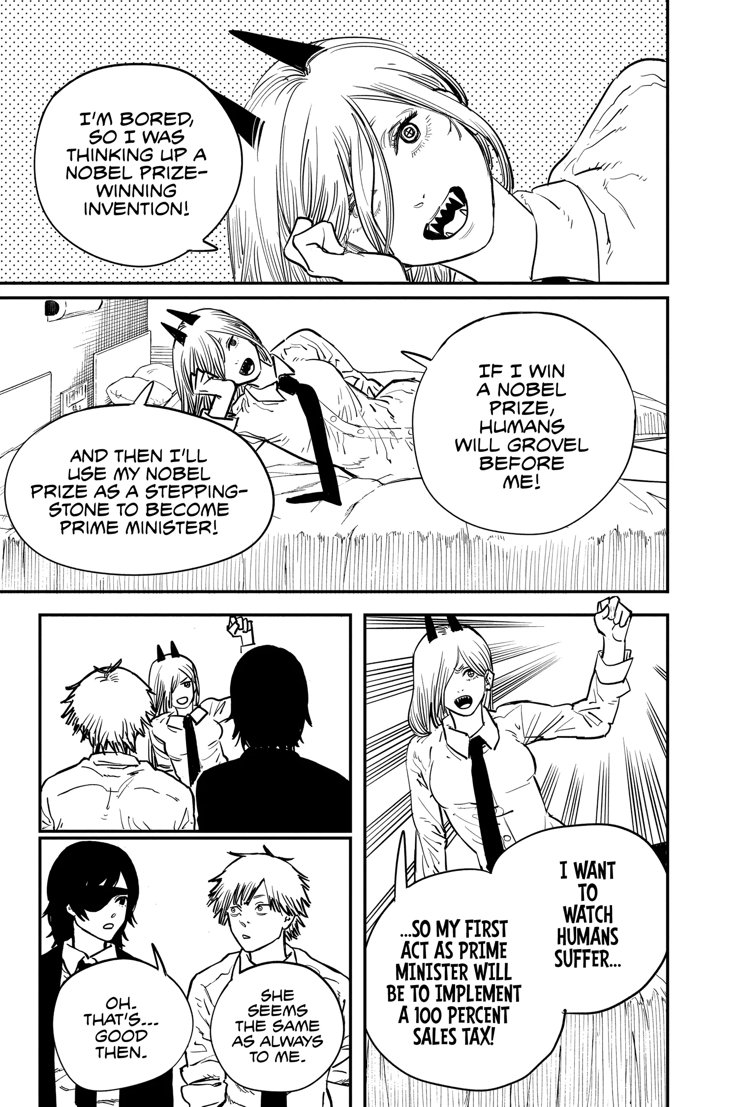 Chainsaw Man Manga, chapter Vol 2, page 167