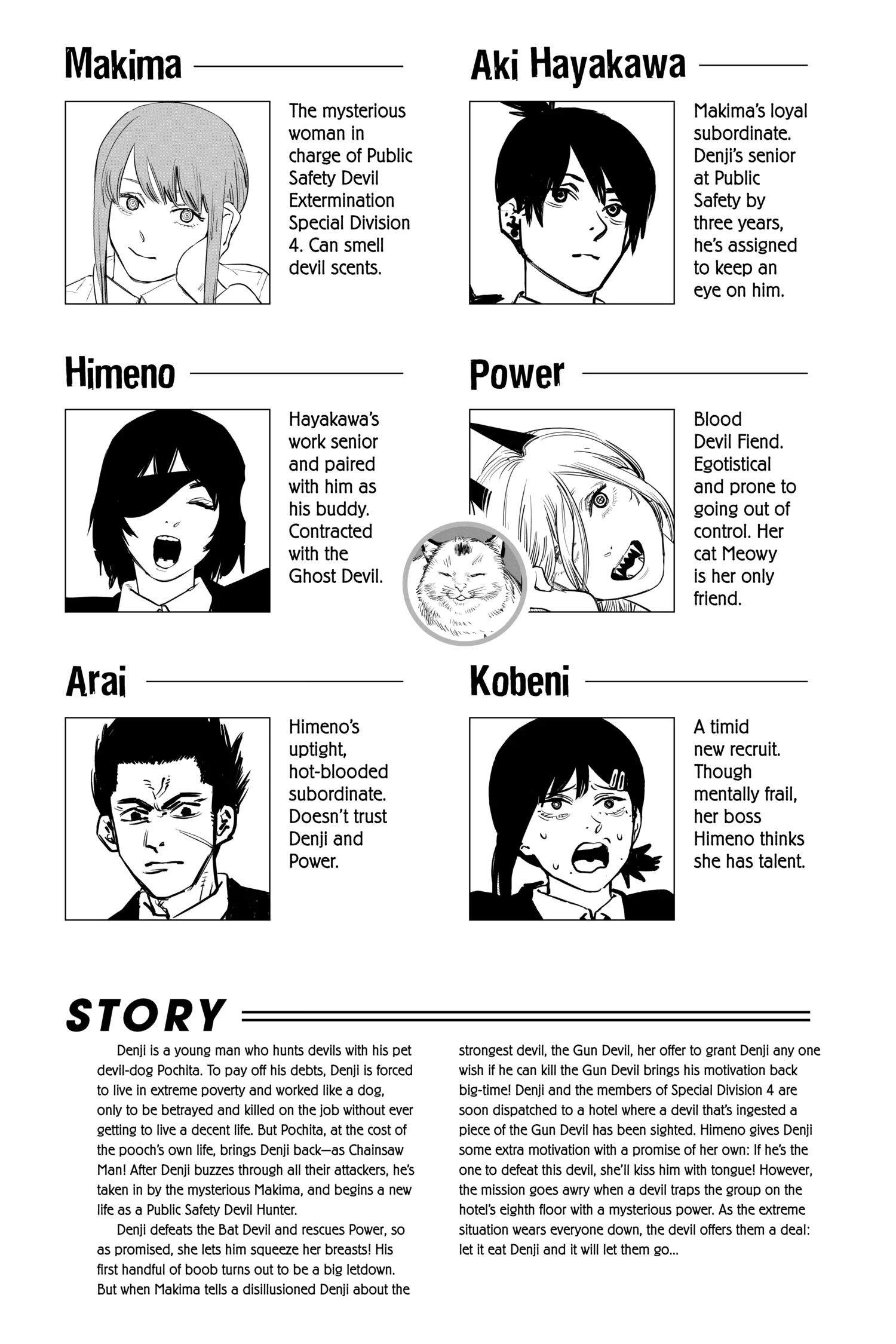 Chainsaw Man Manga, chapter Vol 3, page 6