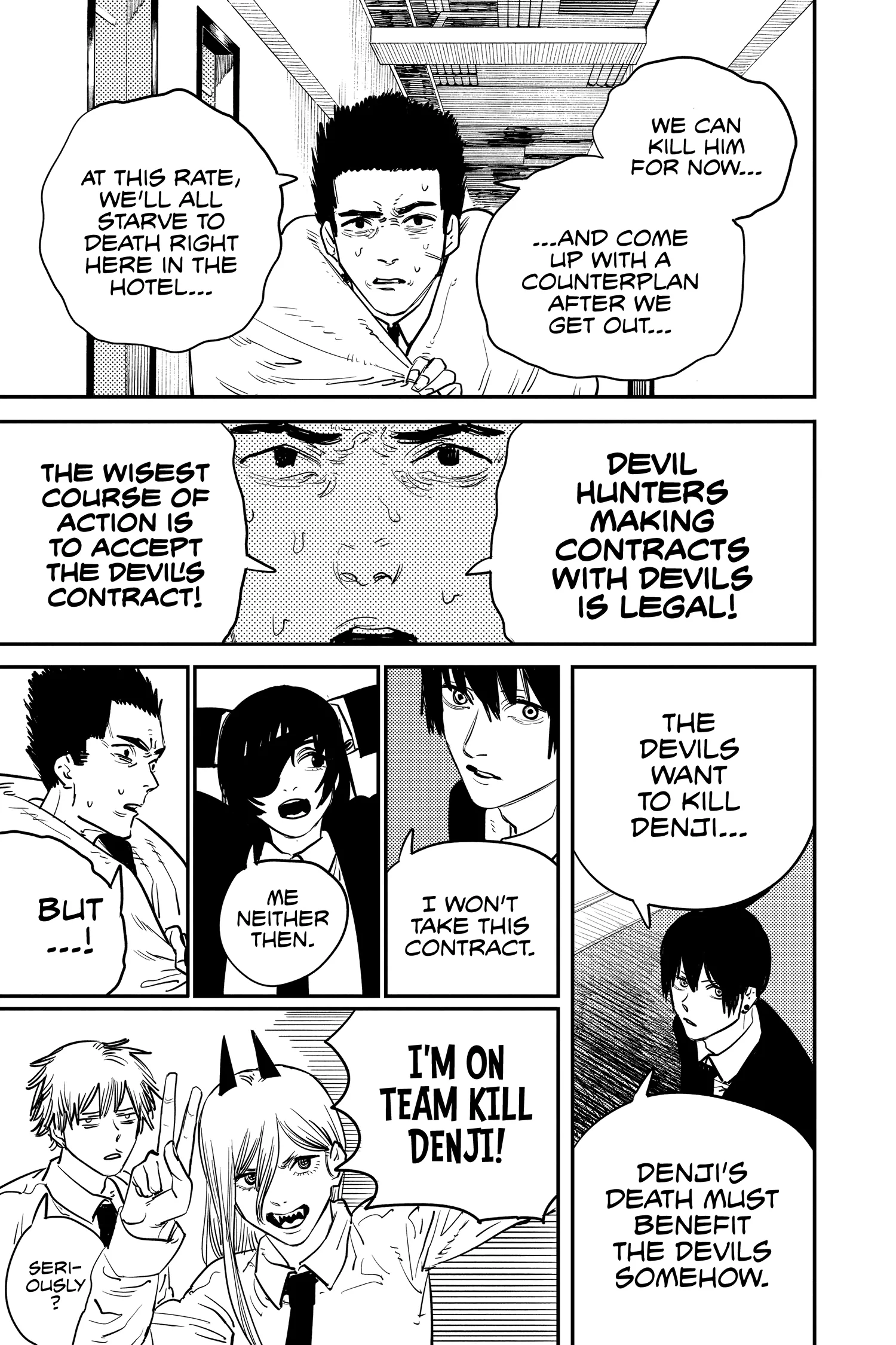 Chainsaw Man Manga, chapter Vol 3, page 14