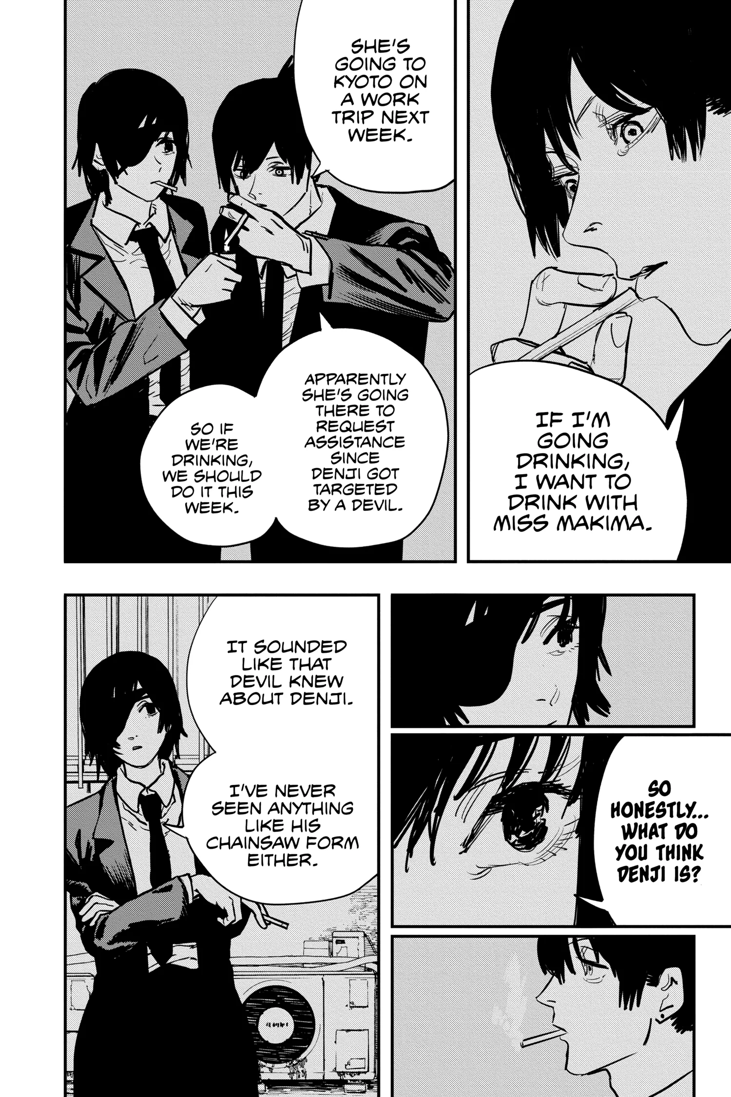 Chainsaw Man Manga, chapter Vol 3, page 71