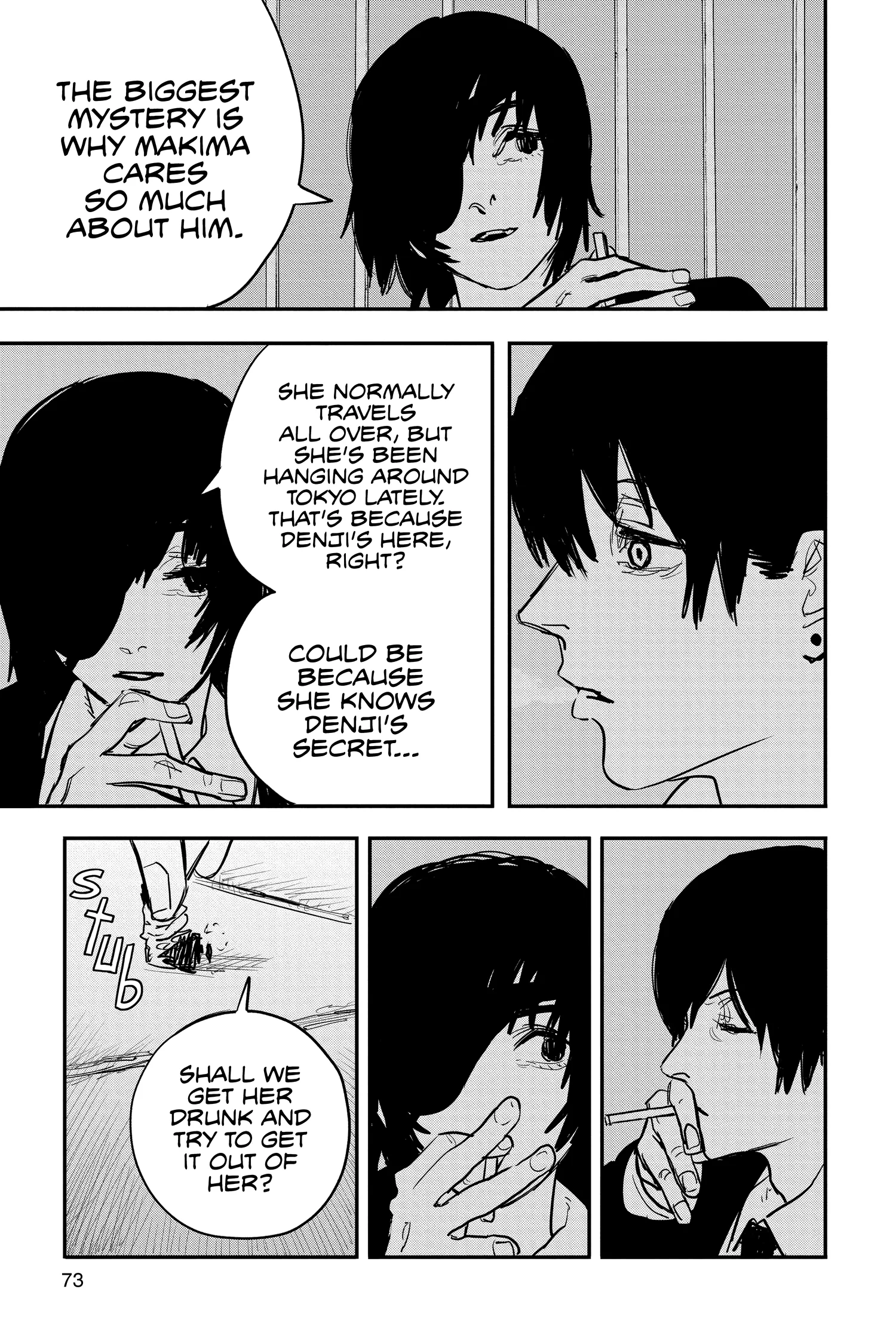 Chainsaw Man Manga, chapter Vol 3, page 72