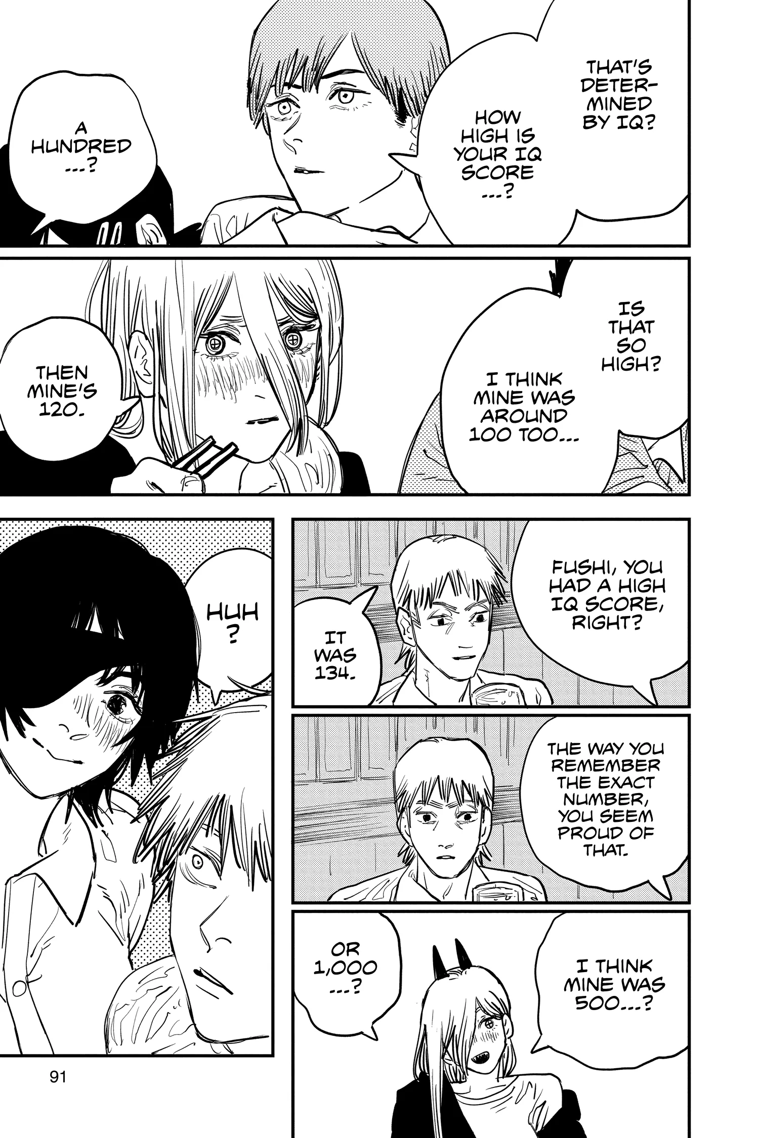 Chainsaw Man Manga, chapter Vol 3, page 89