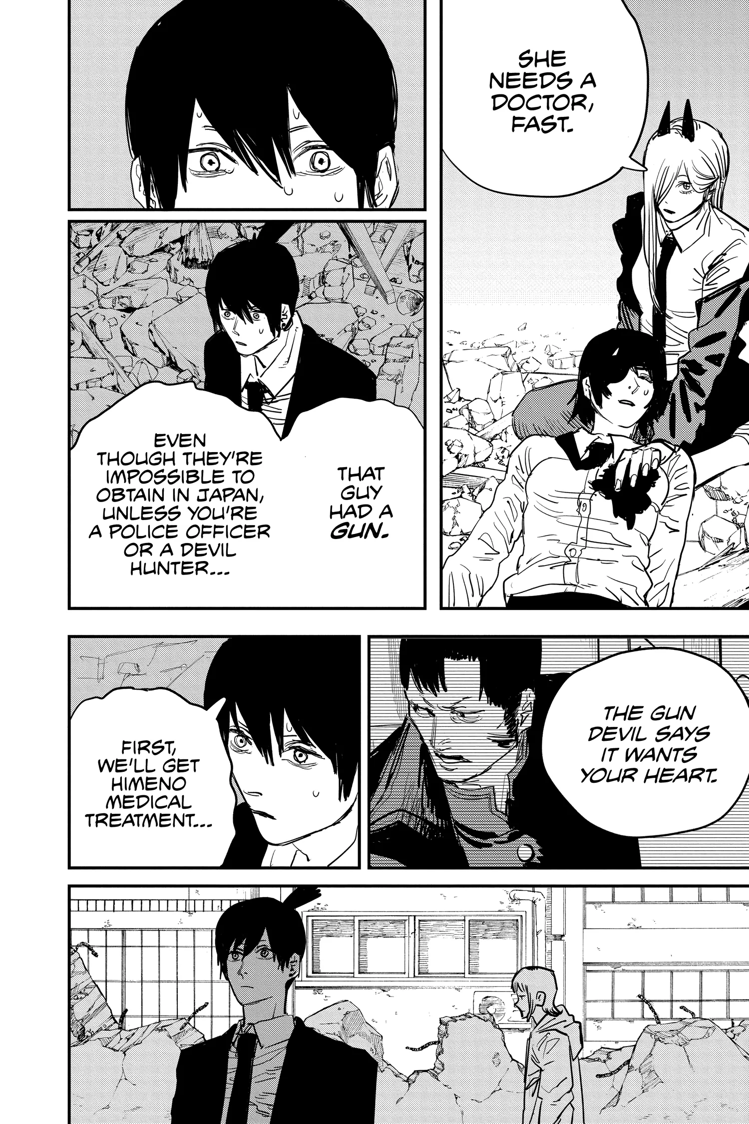 Chainsaw Man Manga, chapter Vol 3, page 156