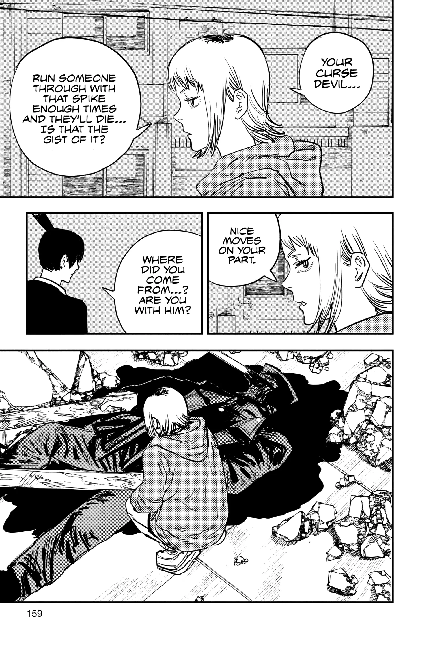 Chainsaw Man Manga, chapter Vol 3, page 157